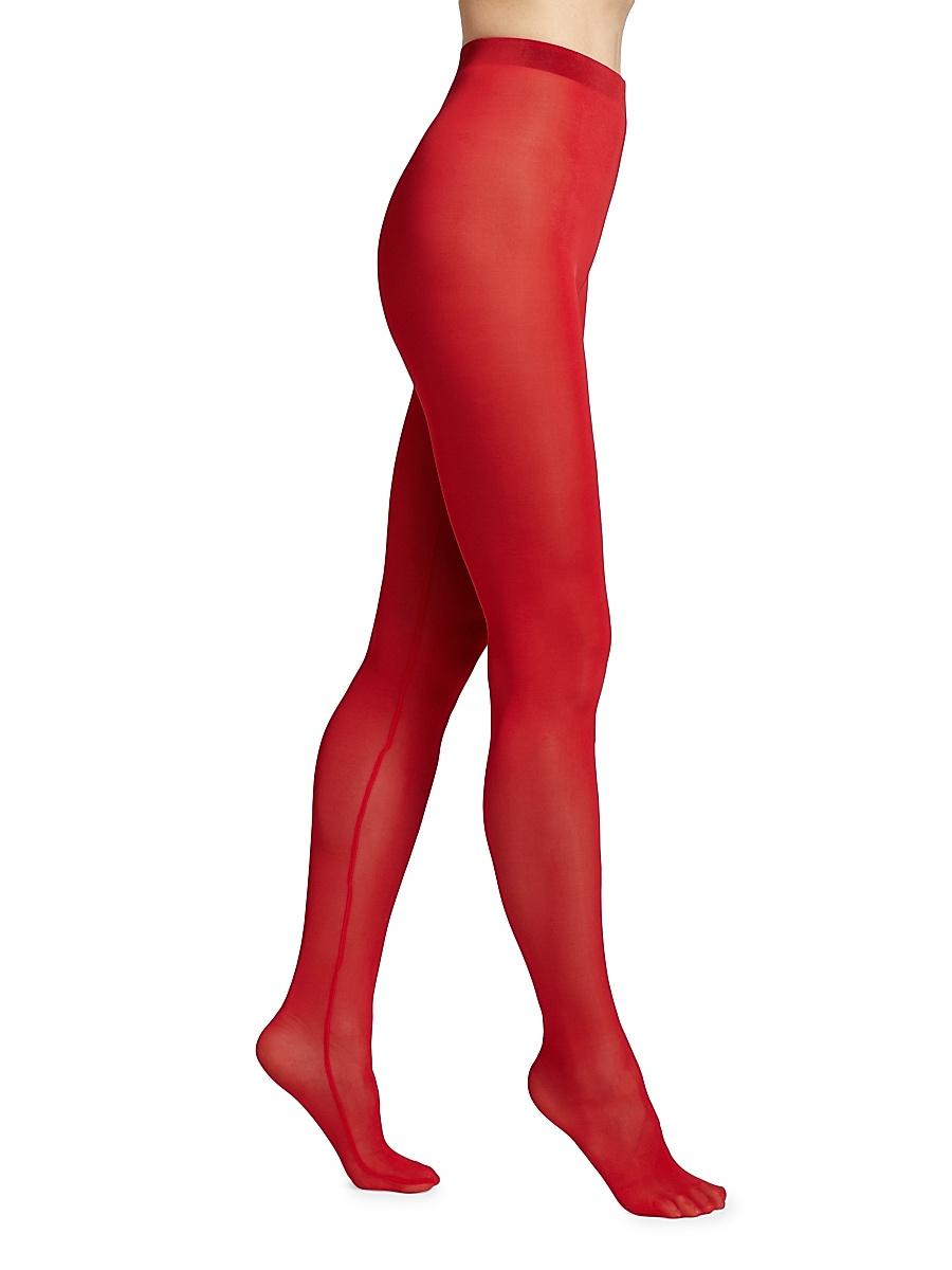 Womens Sheer High-Waisted Tights Product Image