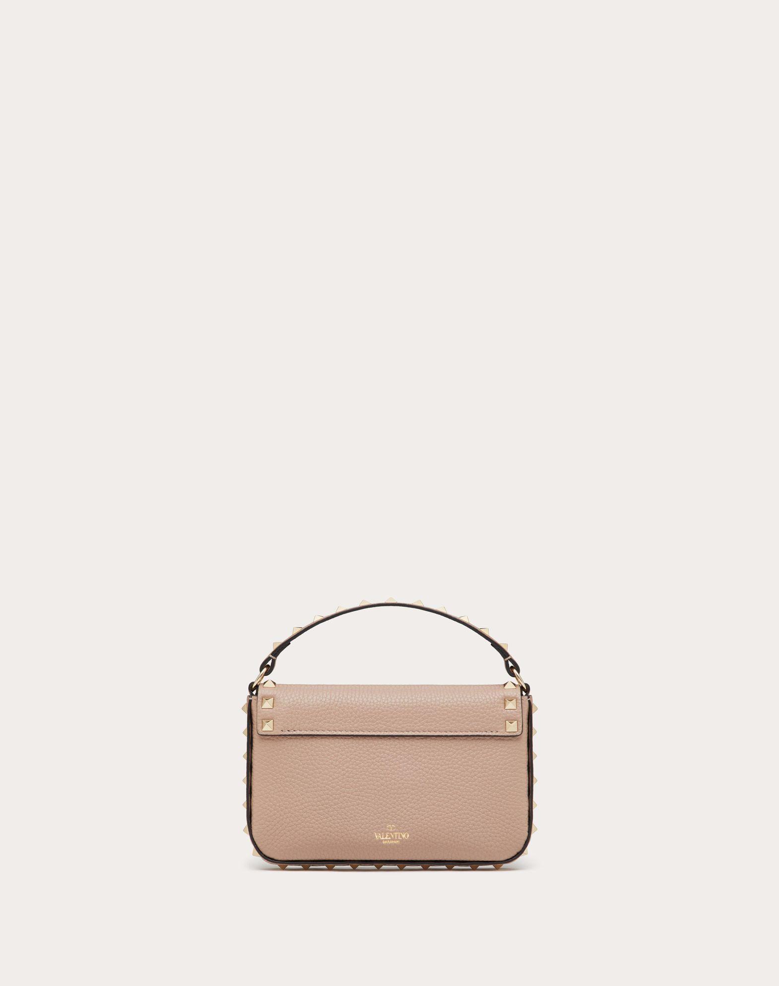 Rockstud Grainy Calfskin Pouch Product Image