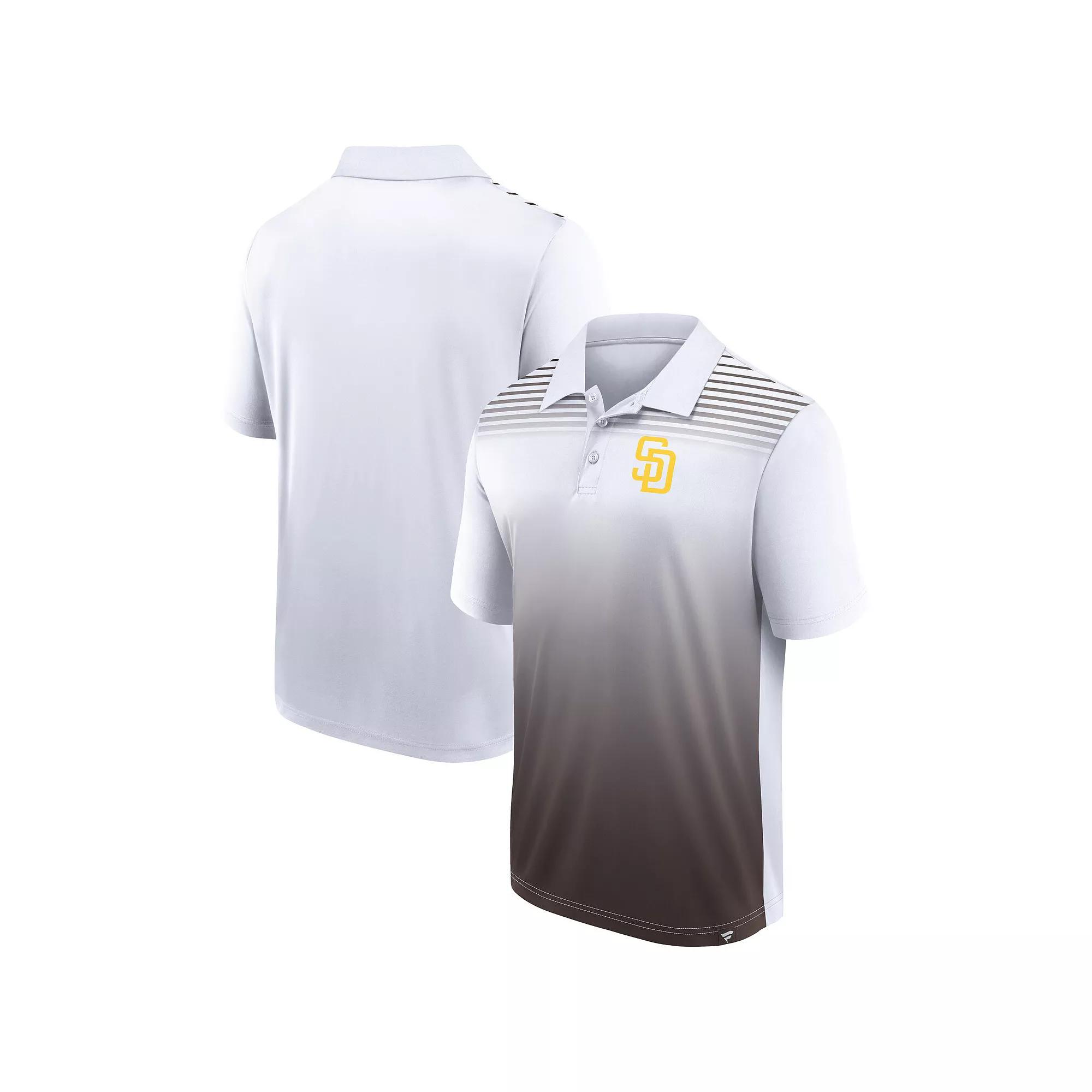 Men's Fanatics Branded White/Navy Seattle Mariners Sandlot Game Polo,  Product Image