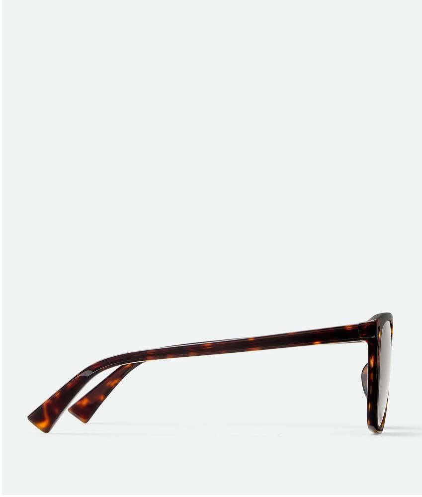 Soft Recycled Acetate Square Sunglasses in Havana / Brown Product Image