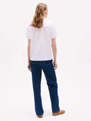 Puff-Sleeve Shirt Product Image