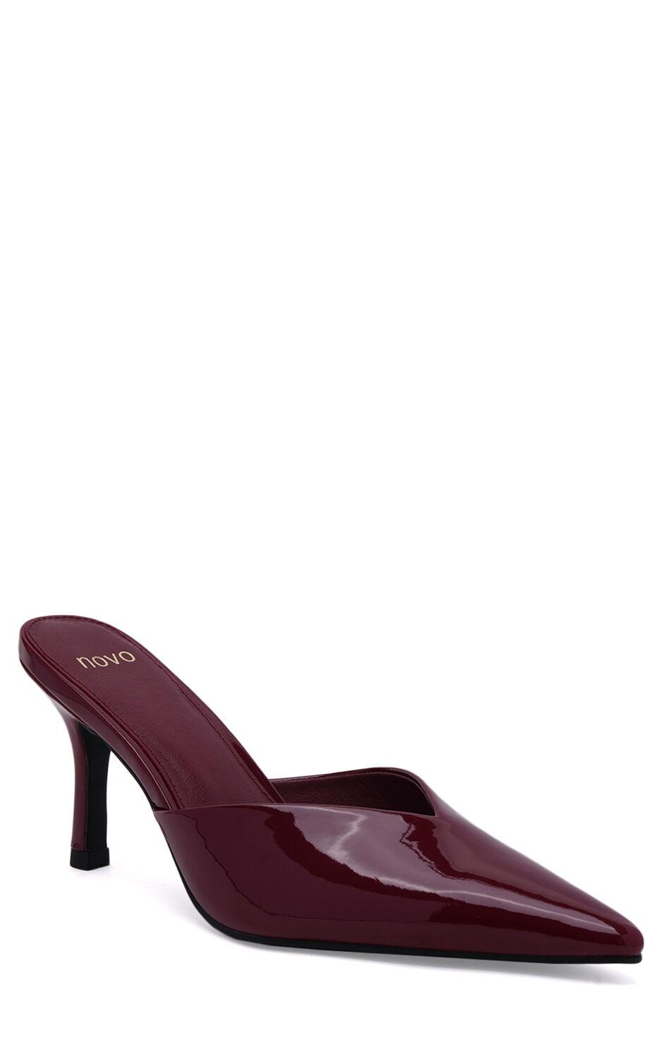 Novo - Ilina Heels in Deep Red Patent Product Image