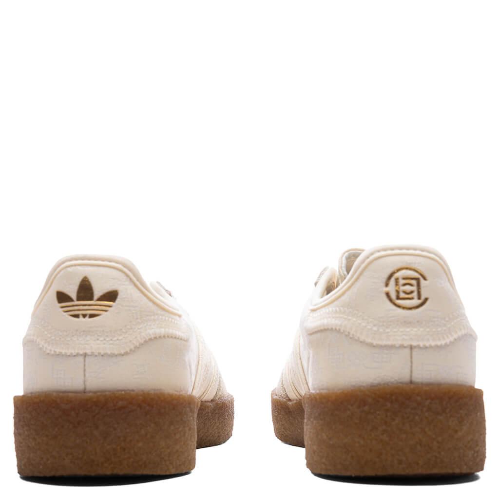 Adidas x CLOT Gazelle by Edison Chen - Cream White/Cloud White/Gold Metallic Male Product Image