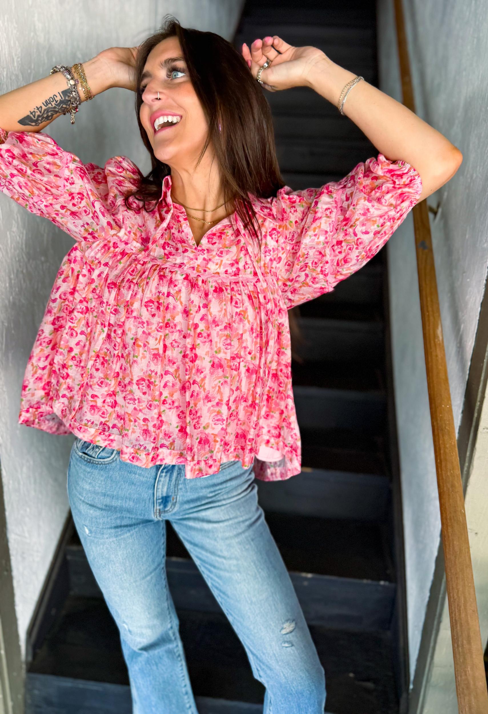 Rosy Breeze Top Product Image