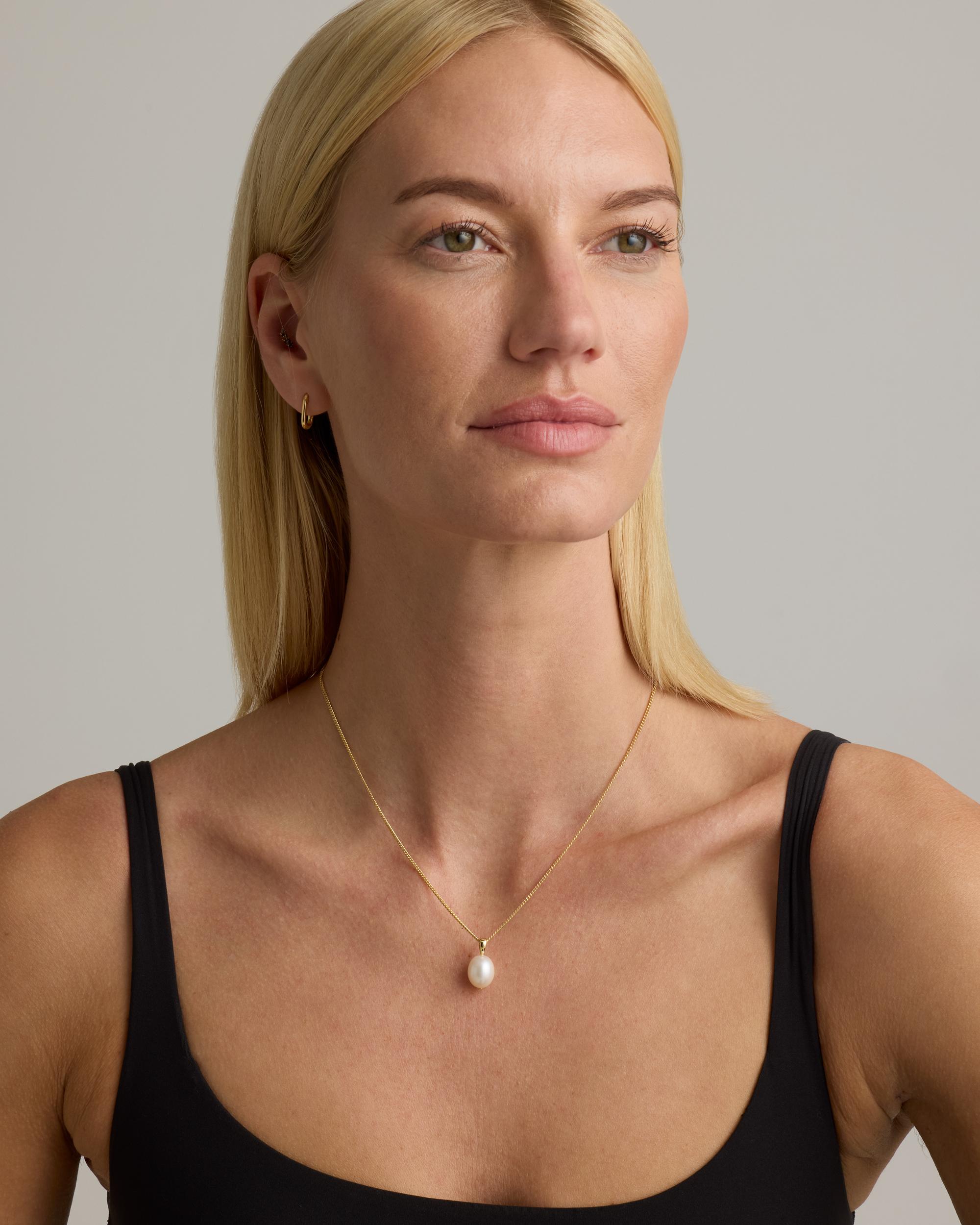 Quince | Women's Baroque Pearl Pendant Necklace Product Image