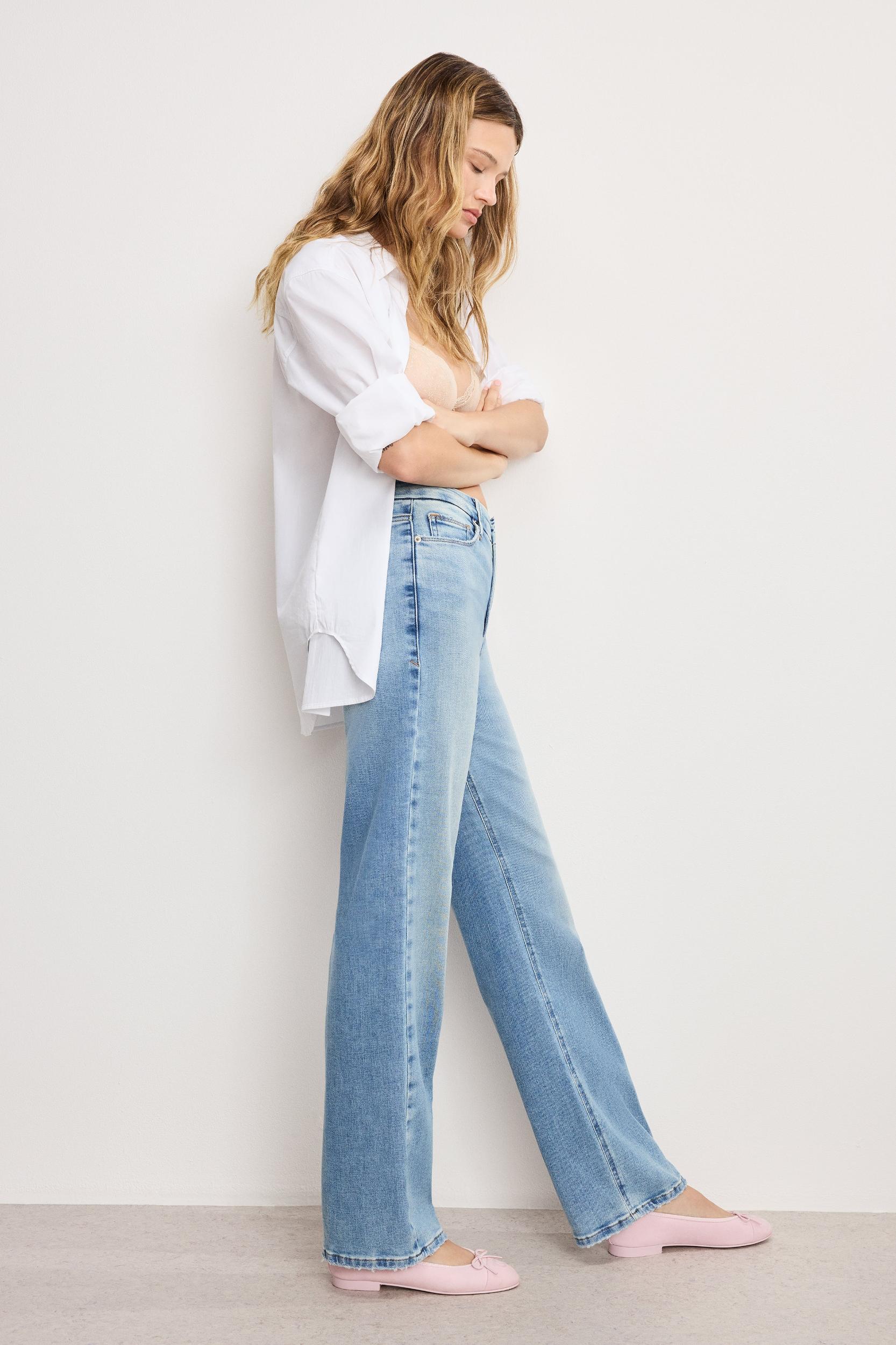 SOFT TECH GOOD TRUE STRAIGHT JEANS | INDIGO1073 Product Image