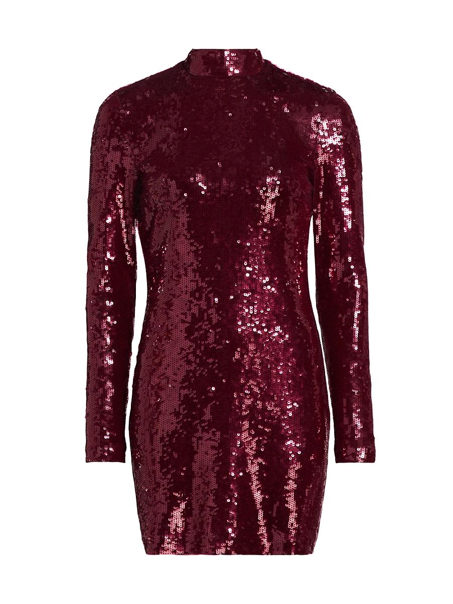 Womens Sylee Sequined Minidress Product Image