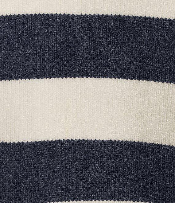 Copper Key Point Collar Striped Sweater Product Image