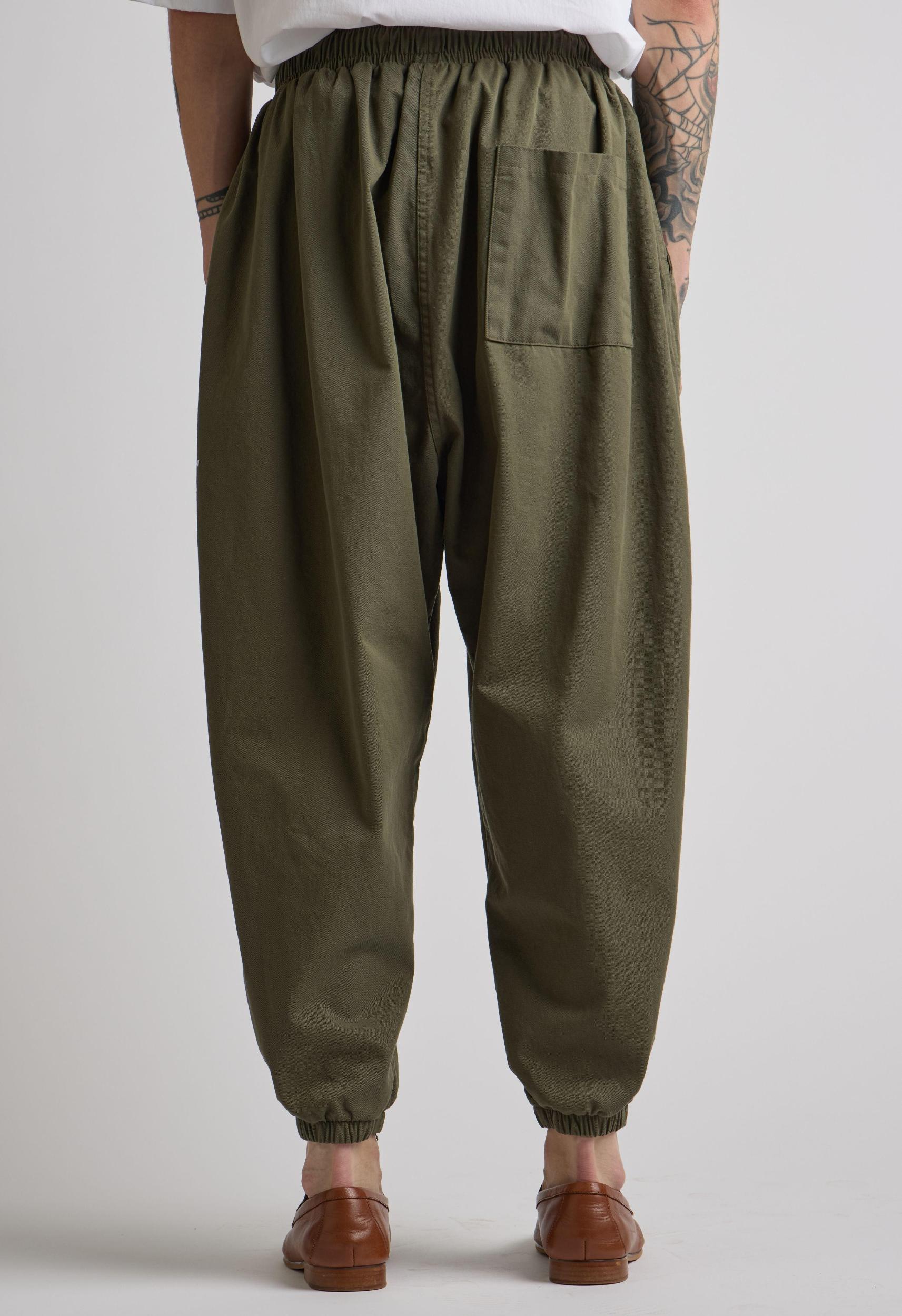 Brandon Pant in Army Green Product Image