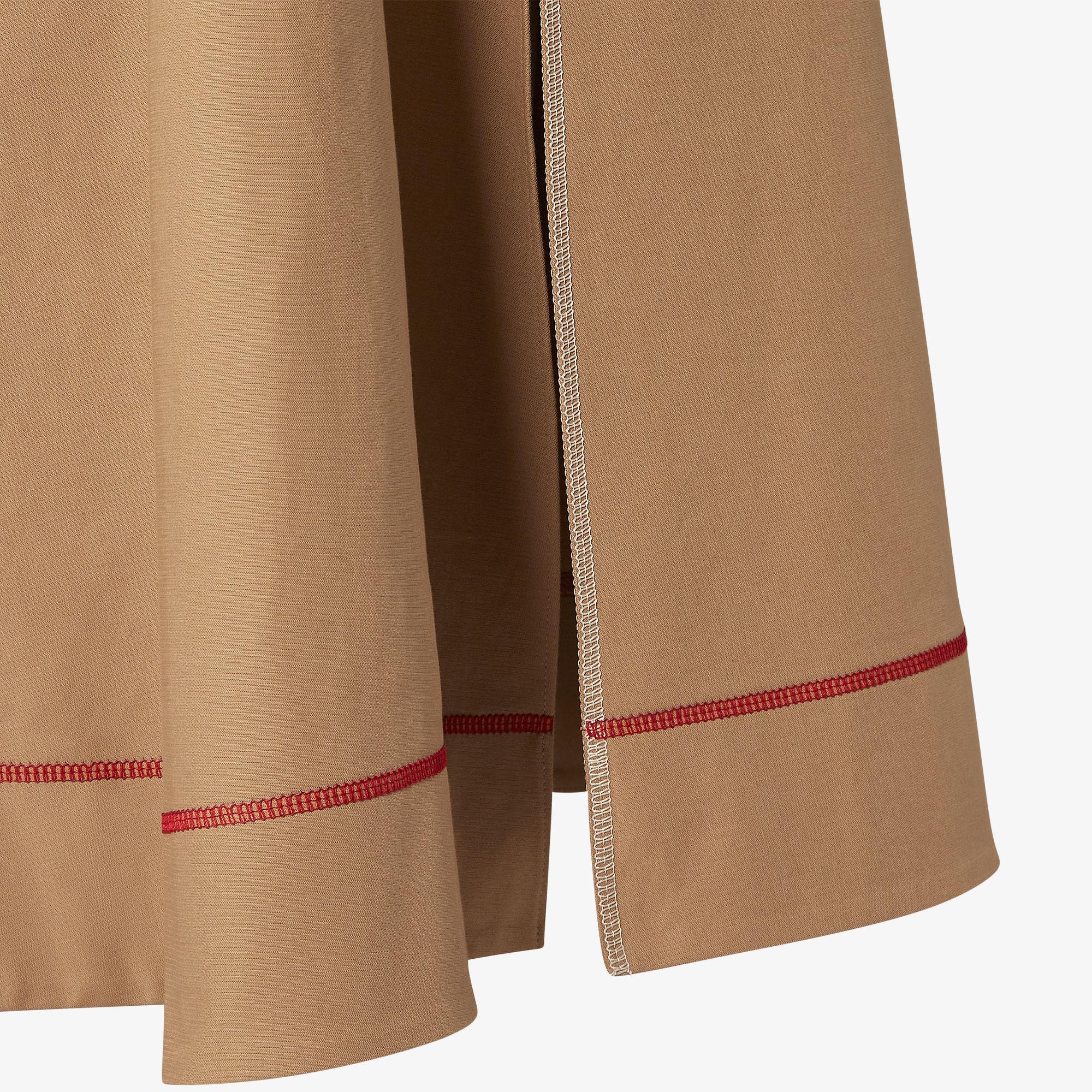 Roll LargeBeige FF raffia crochet shopper Product Image