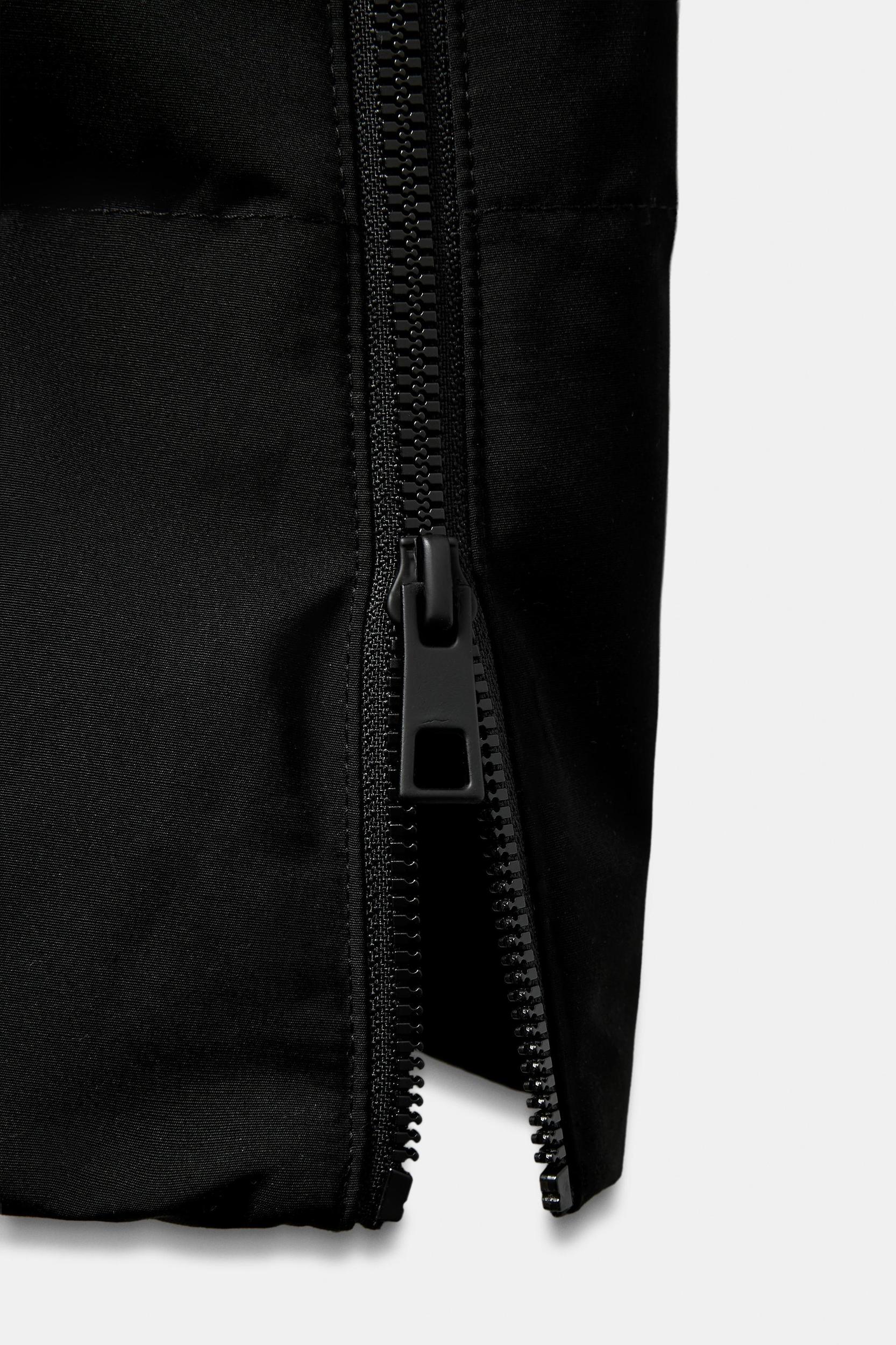 WATER REPELLENT WINDPROOF 60% DOWN 40% FEATHER HOODED PARKA Product Image