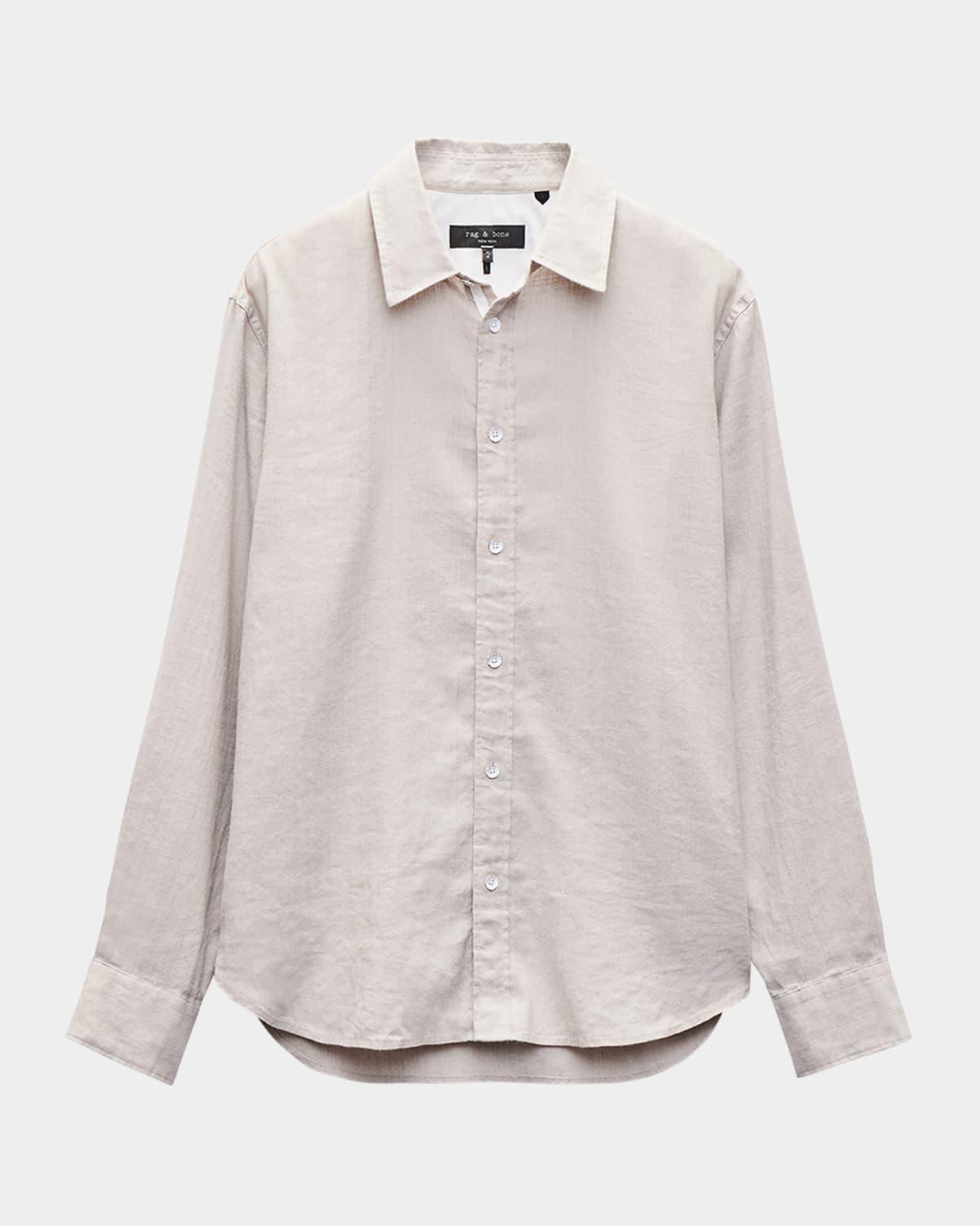 Men's Finch Linen Sport Shirt Product Image