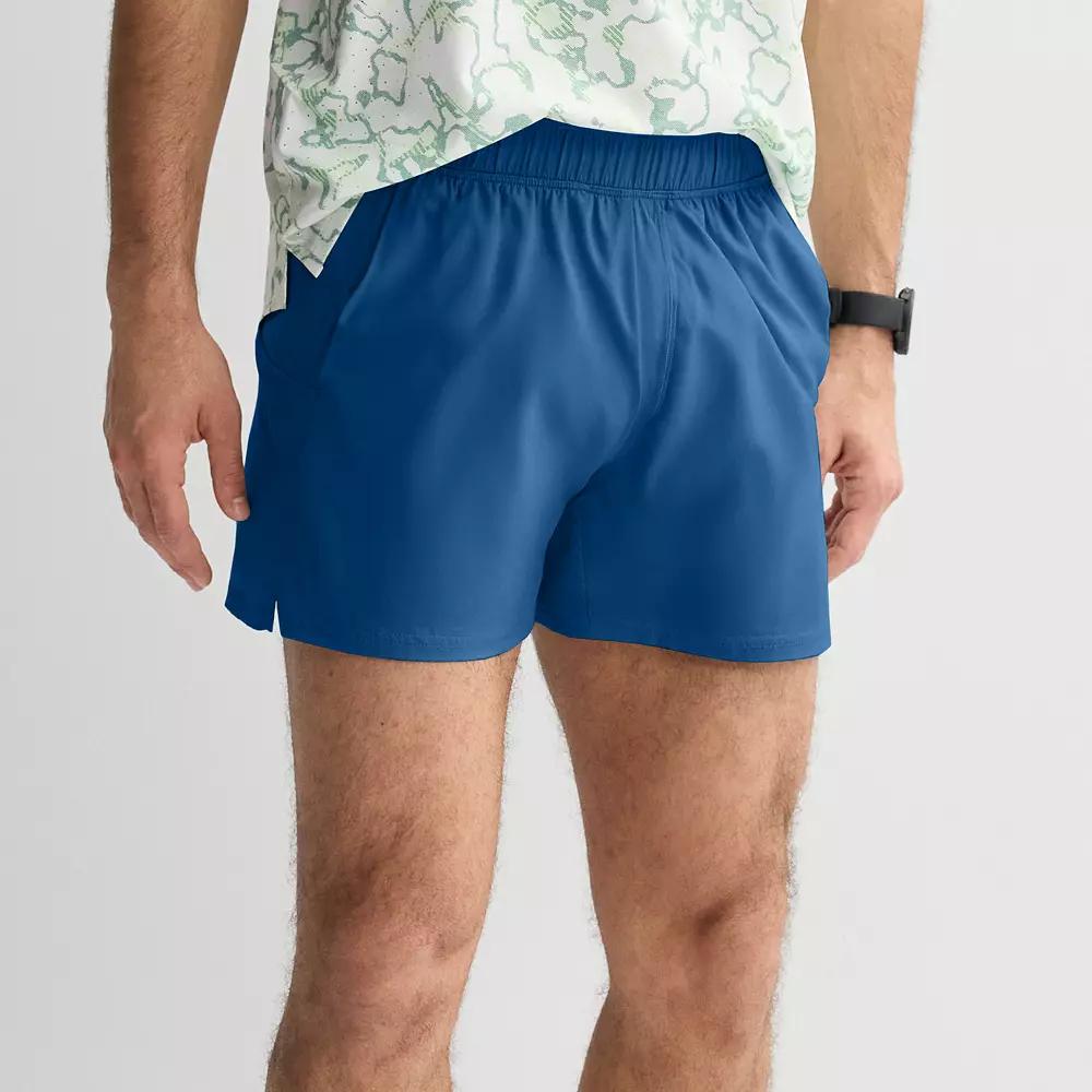 Men's Tek Gear® Run Shorts, Size: Large, Blue Lagoon Product Image