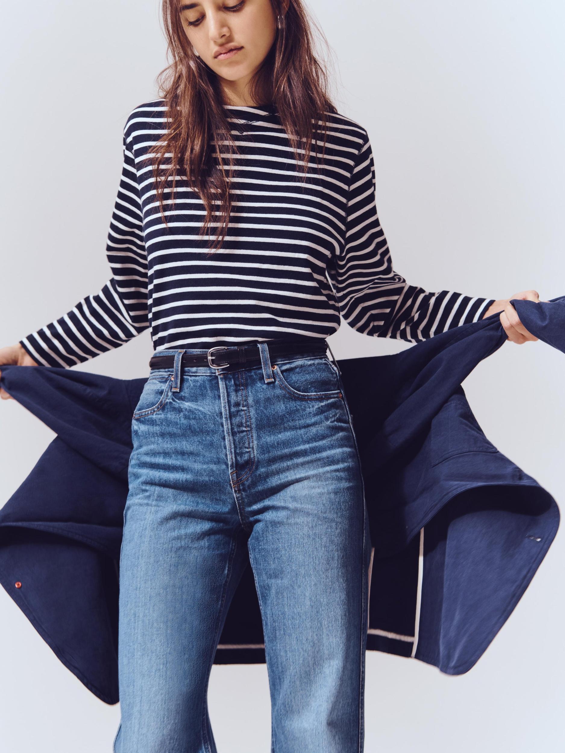 Carla High Rise Straight Jean Product Image