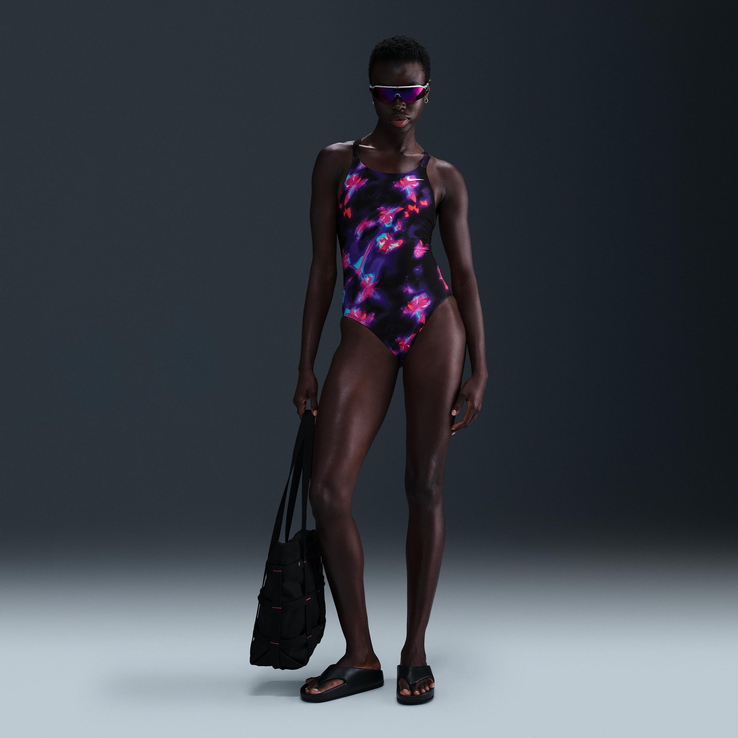 Nike Womens Swim HydraStrong Fastback One-Piece | NESSF014-001 Product Image