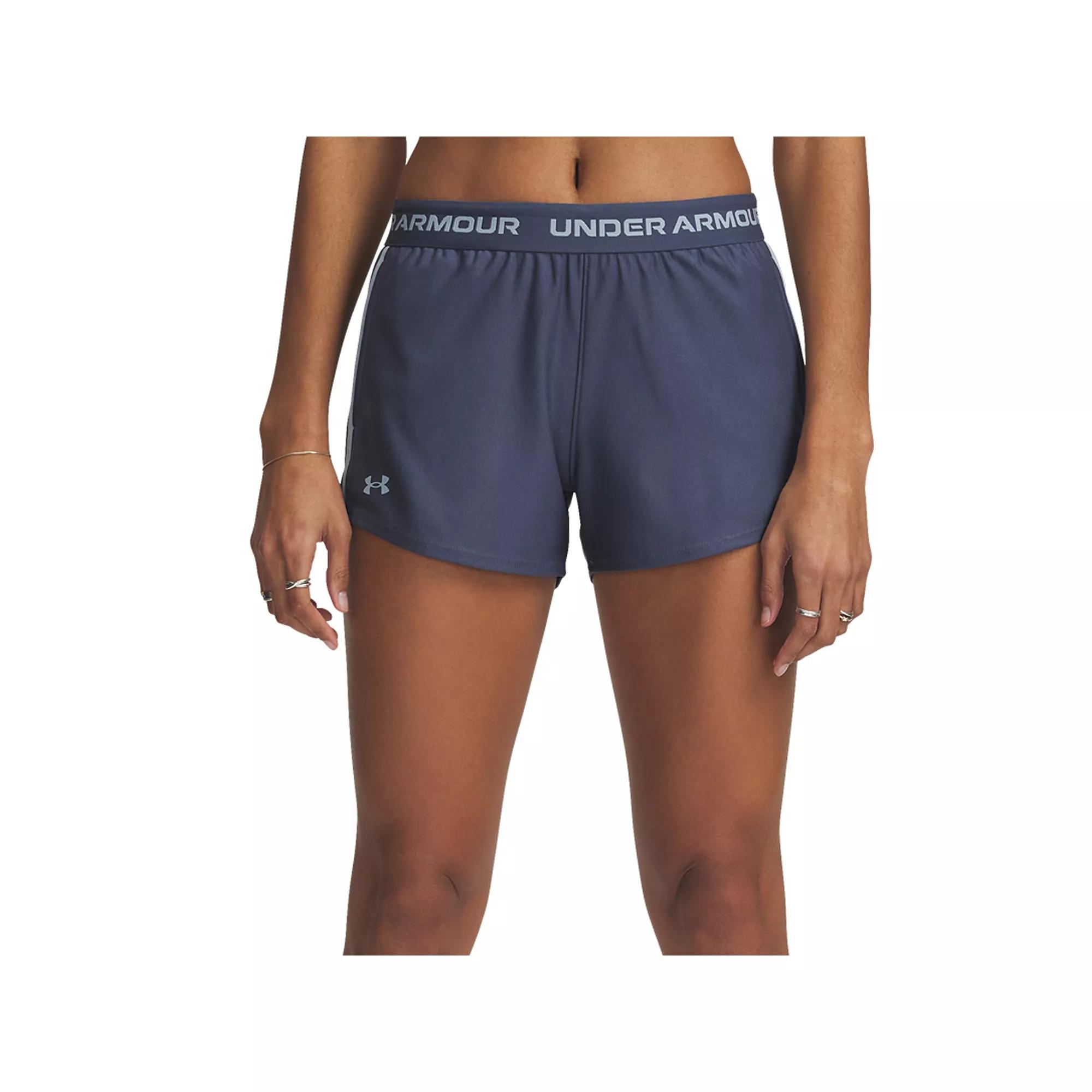 Women's Under Armour Tech™ Play Up Shorts, Size: XXL, Downpour Gray Product Image