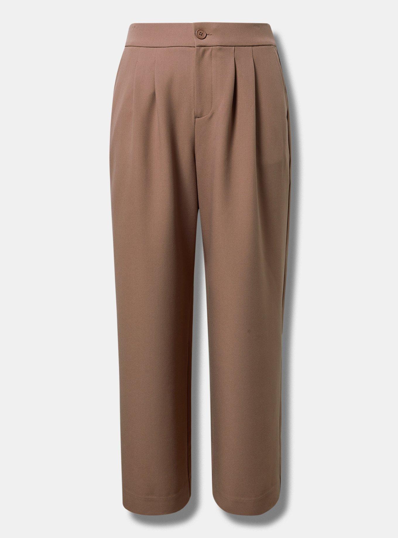 Wide Leg Tailored Twill Pant Product Image
