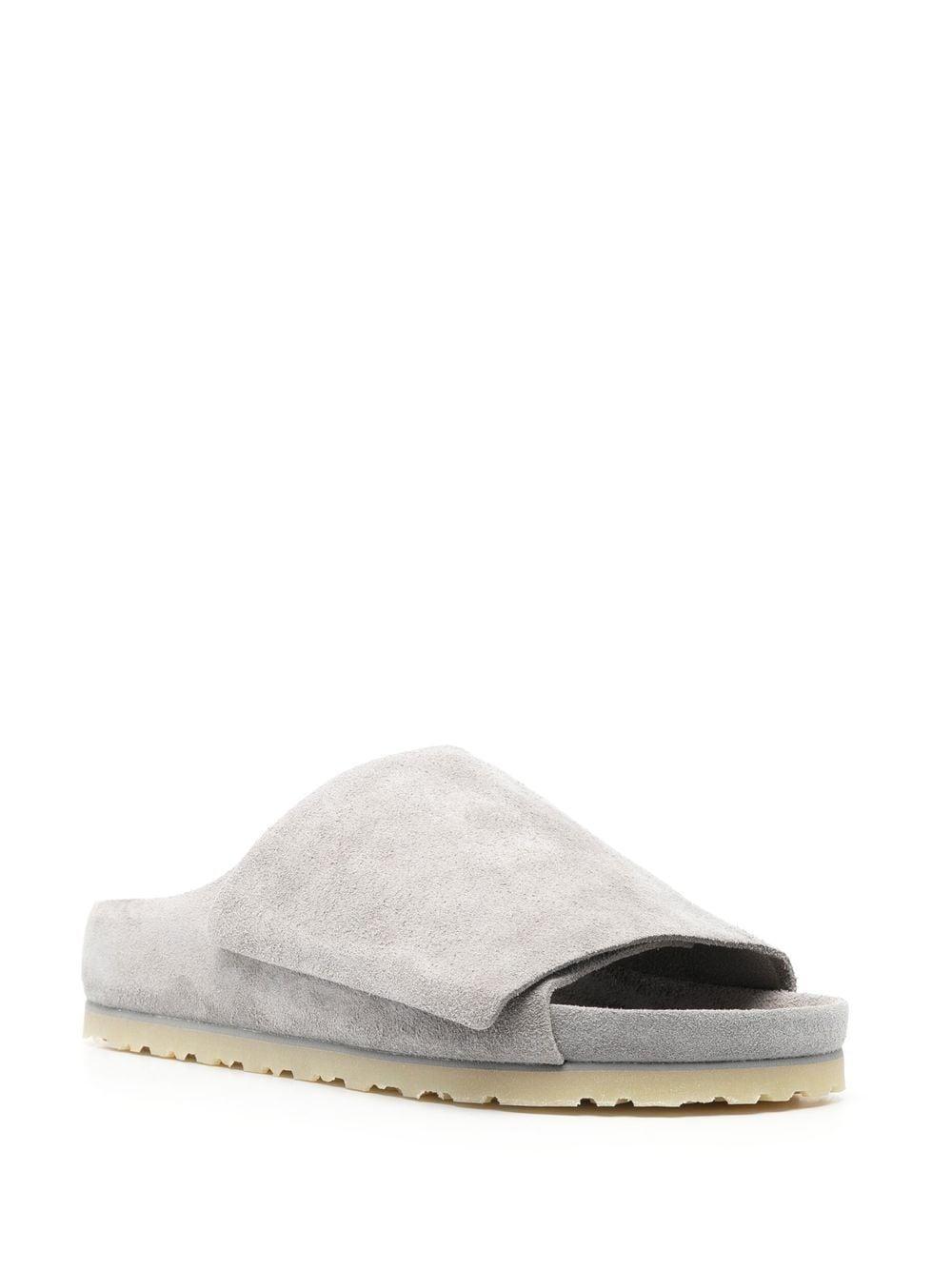 slip-on suede slippers Product Image