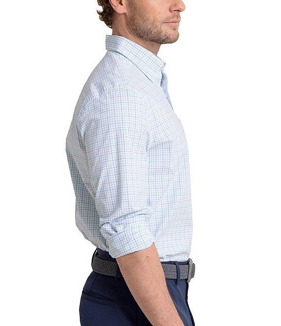 Southern Tide Performance Stretch Broughton Plaid Long Sleeve Woven Shirt Product Image