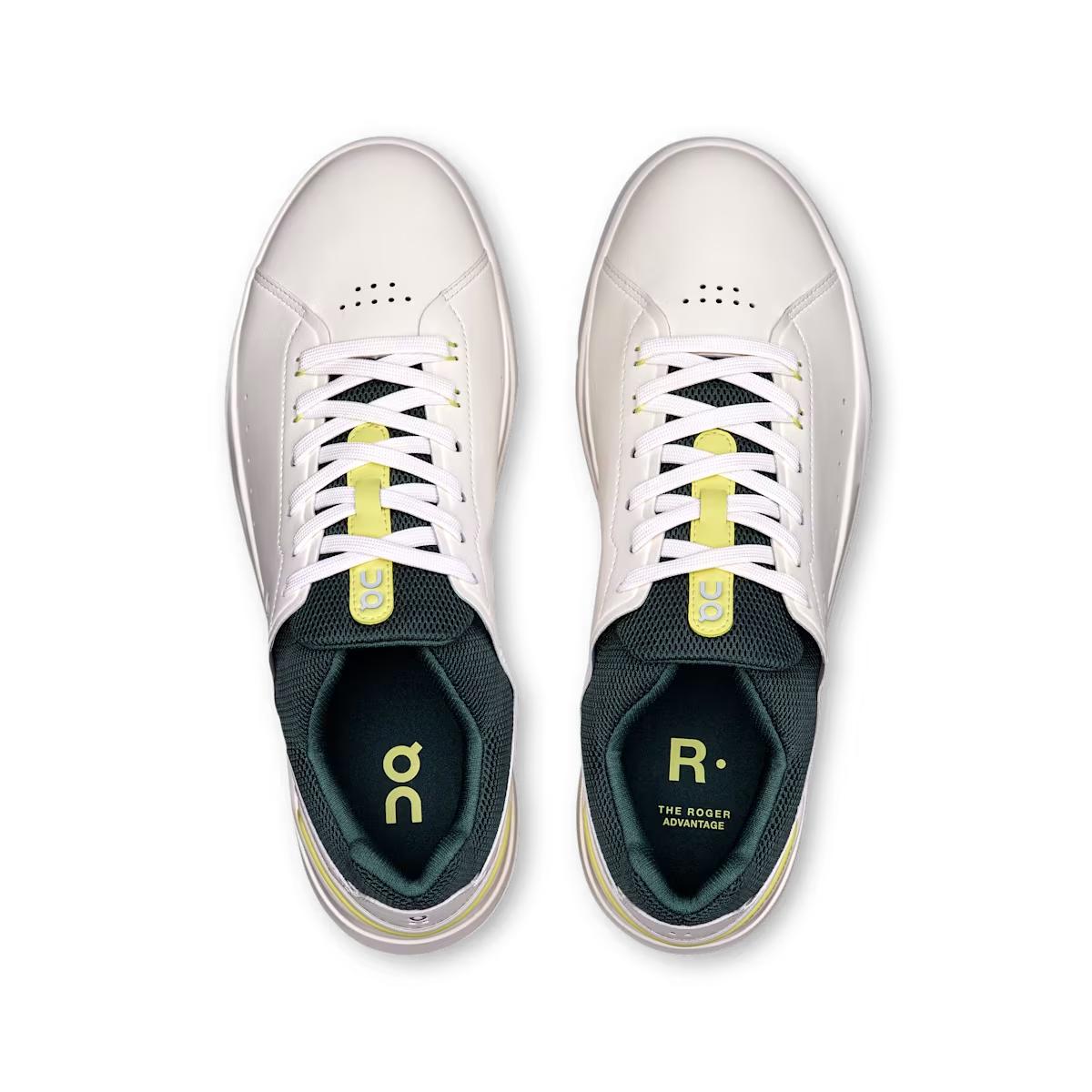 On Running Mens The Roger Advantage - Ivory Evergreen Product Image