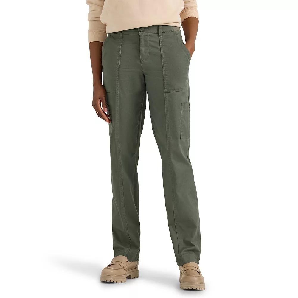 Women's Lee® Ultra Lux Comfort with Flex-To-Go Straight-Leg Utility Pants,  Product Image
