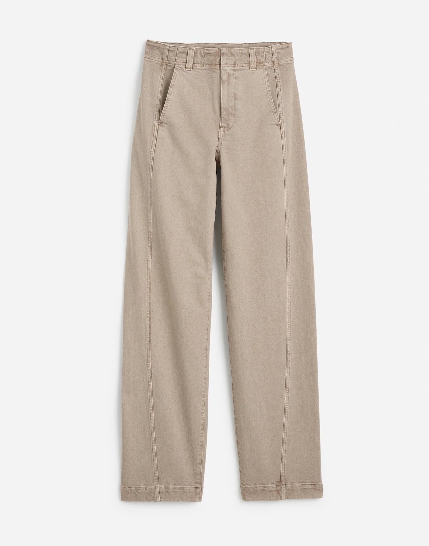 Tapered Denim Trousers Product Image