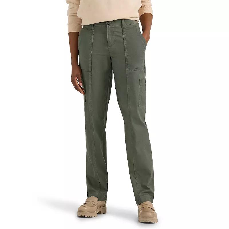 Women's Lee® Ultra Lux Comfort with Flex-To-Go Straight-Leg Utility Pants,  Product Image