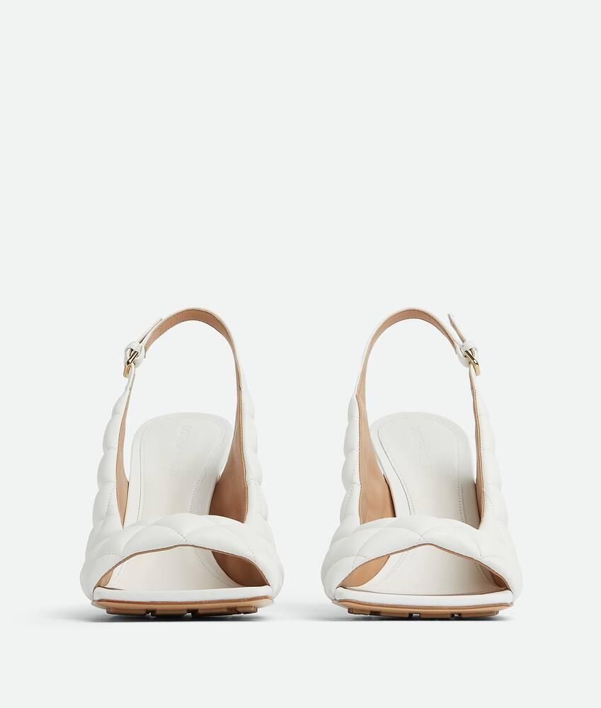 Women's Padded Slingback Sandal in Optic white Product Image