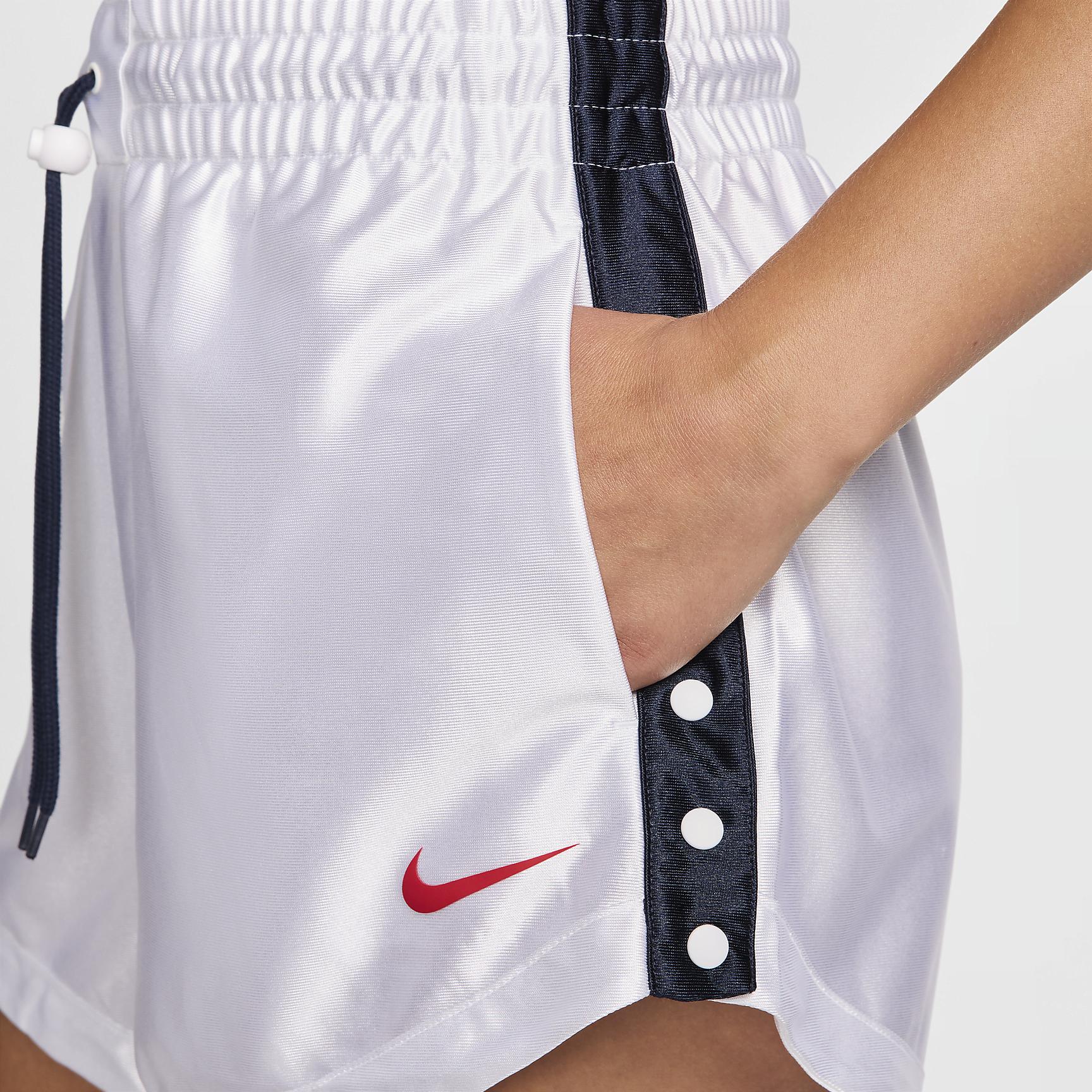 USA Village Women's Nike Basketball High-Waisted Shorts Product Image