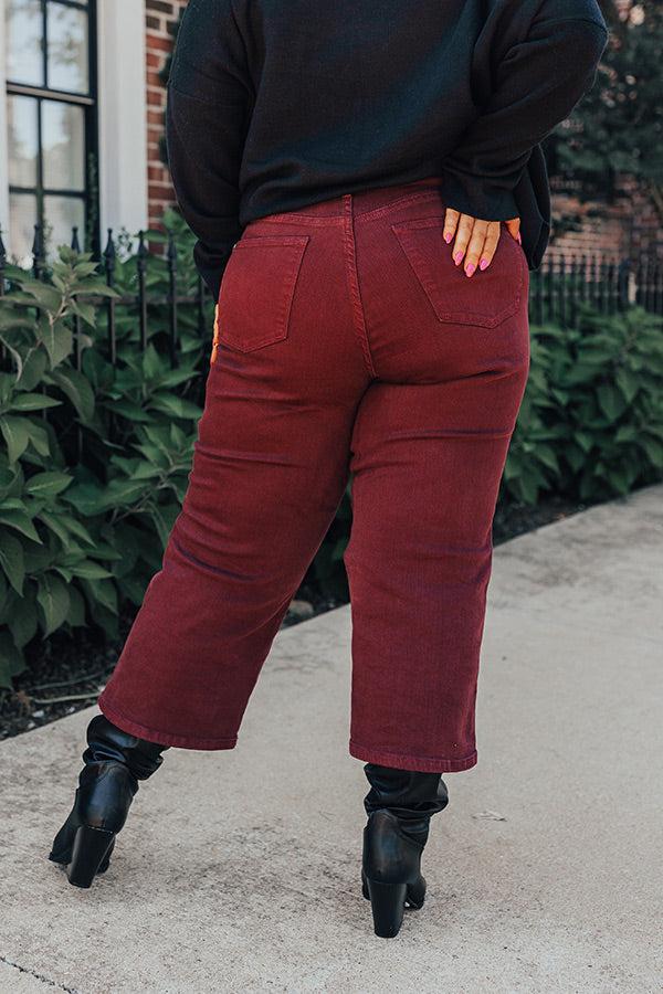 Judy Blue The Kenzo High Waist Wide Leg Jean Curves Product Image