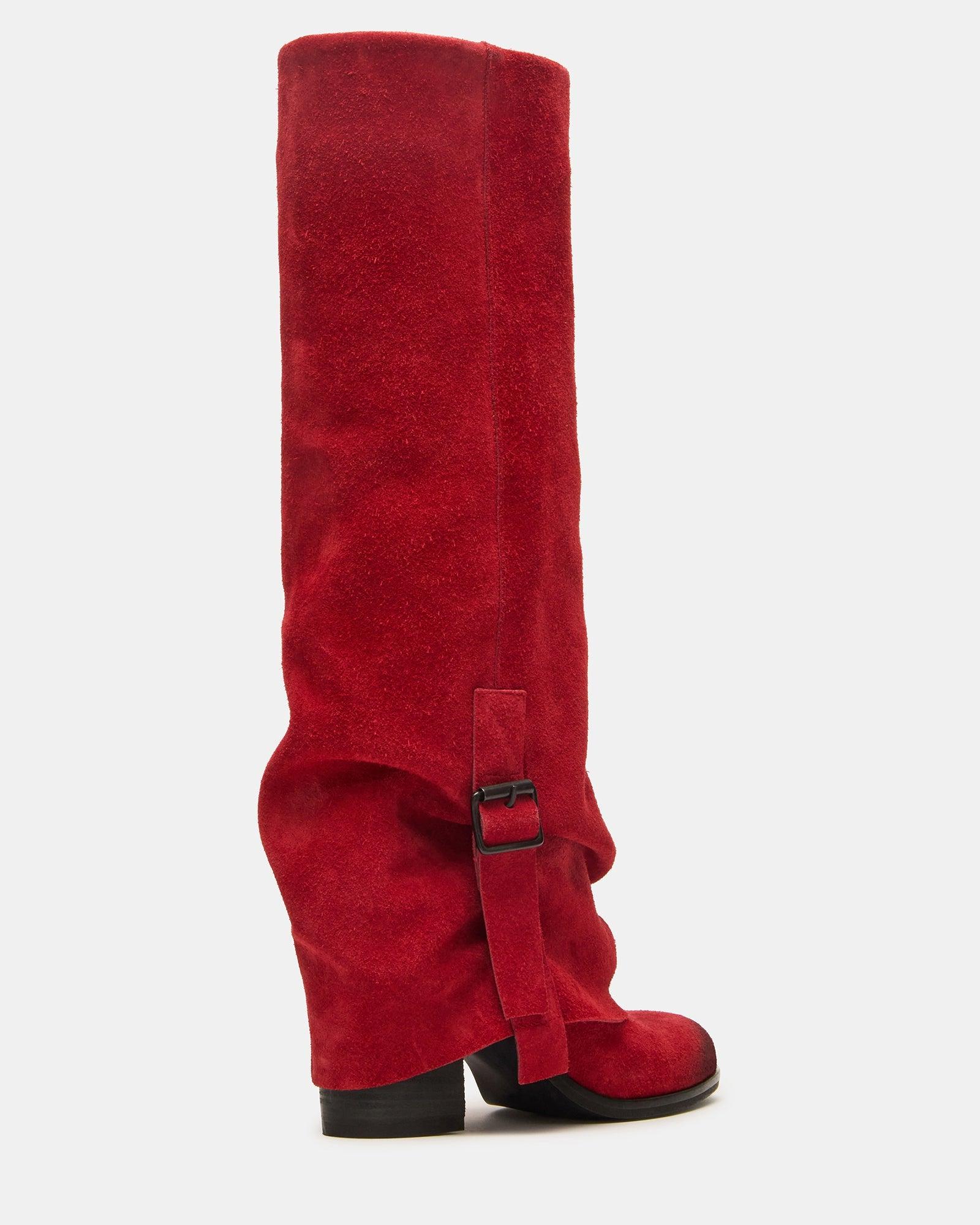 BOZEMAN RED SUEDE Female Product Image