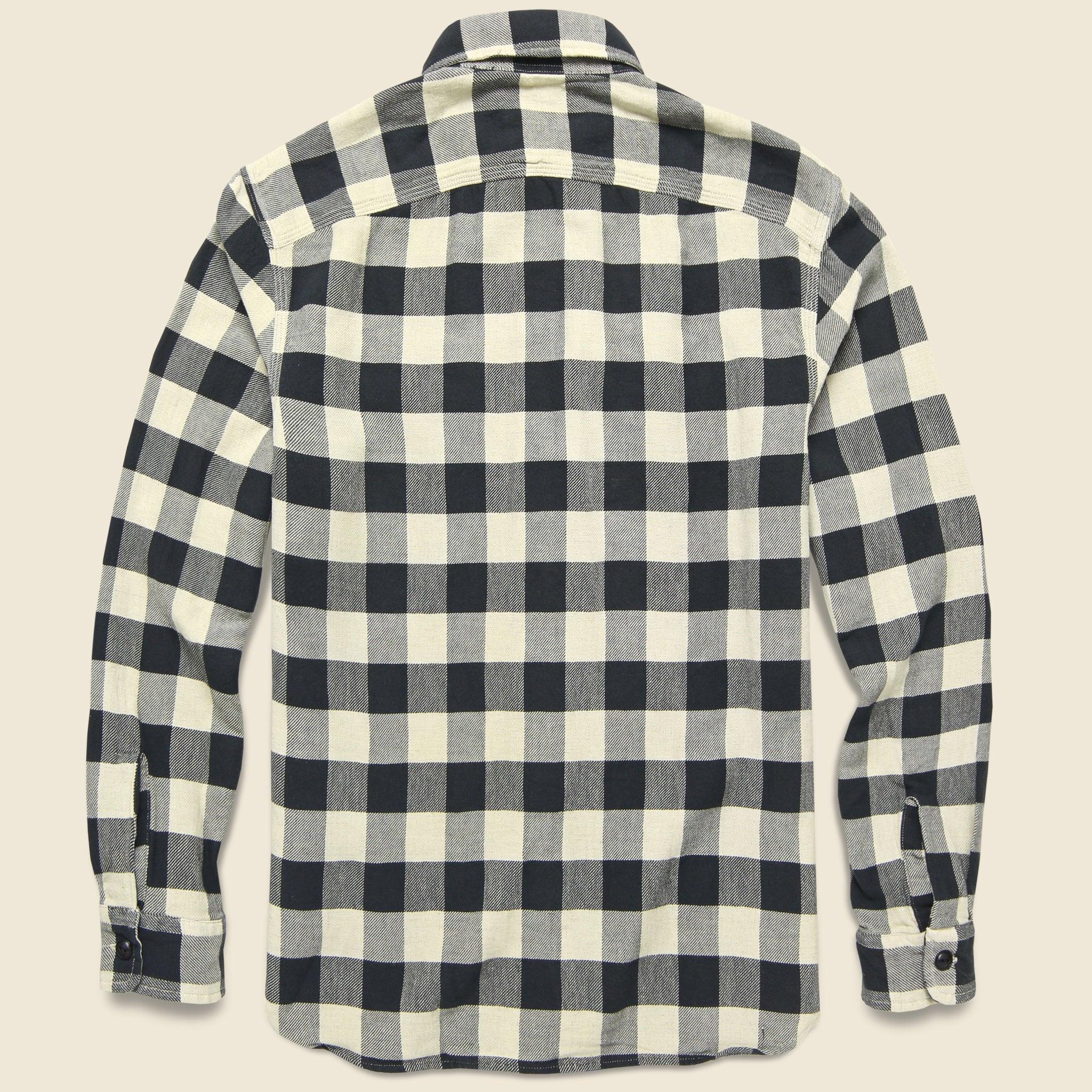 Matlock Workshirt - Black/Cream Product Image