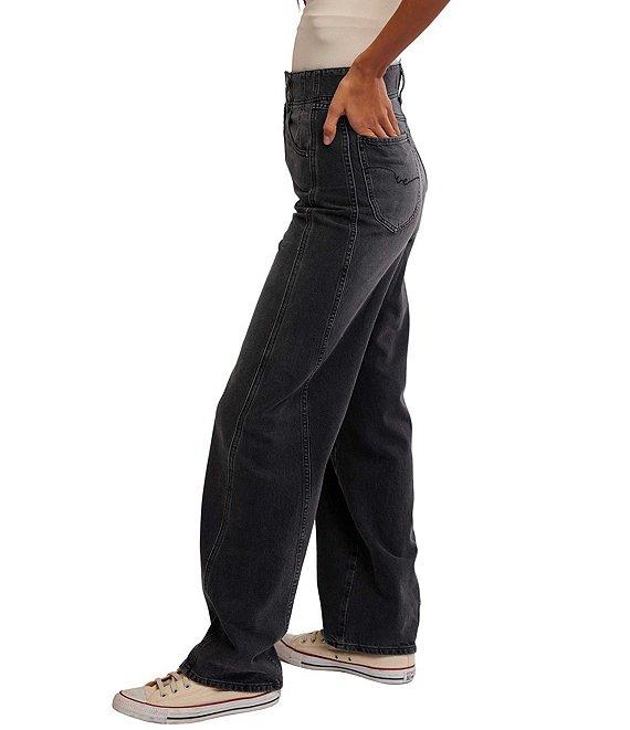 Free People We The Free Aster Straight Leg Denim High Rise Jeans Product Image