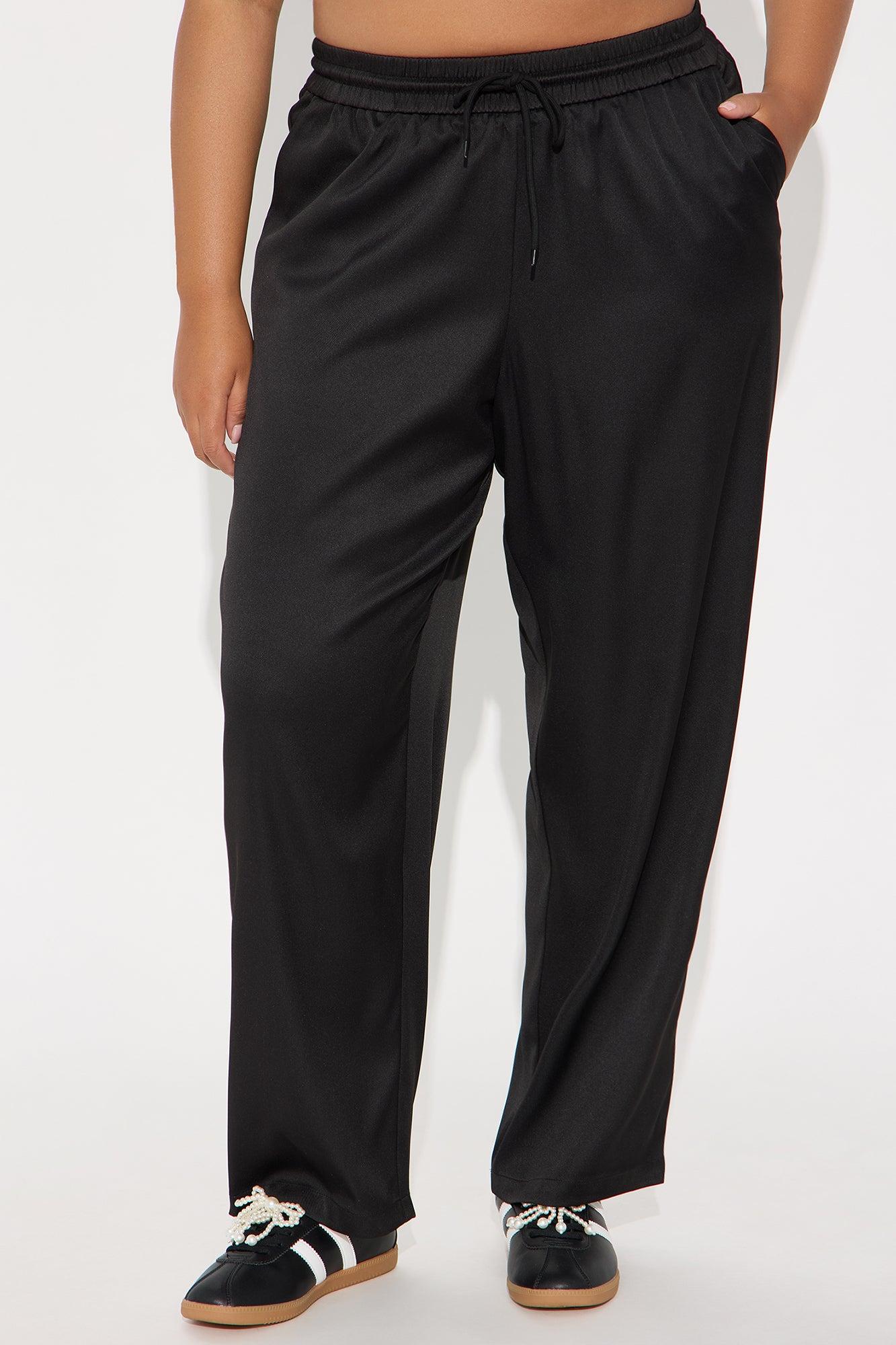 Under Control Straight Leg Trouser - Black Product Image