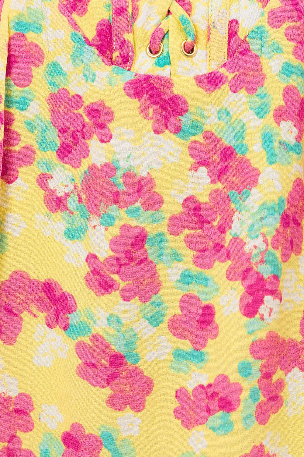 Meena Lace Up Dress Product Image