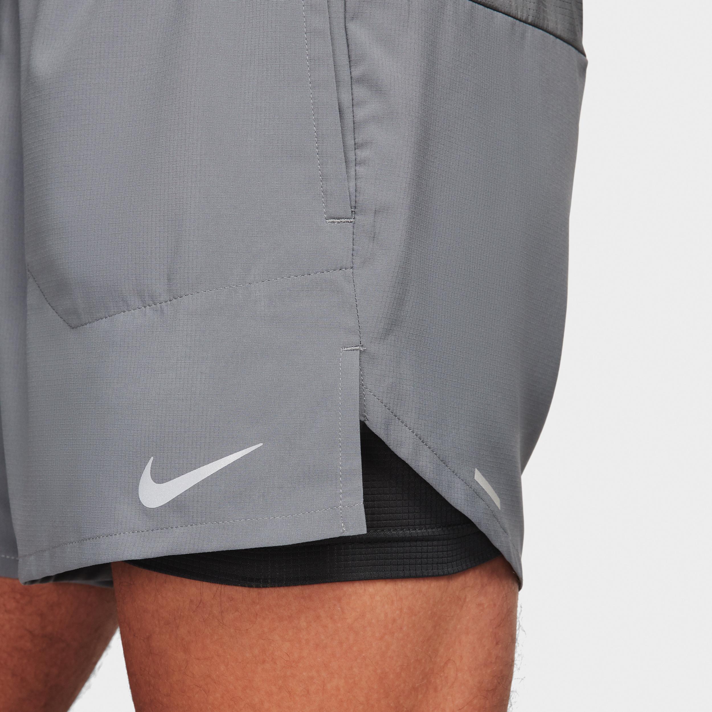 Nike Mens Stride Dri-FIT 5 2-in-1 Running Shorts | FN2992-084 Product Image