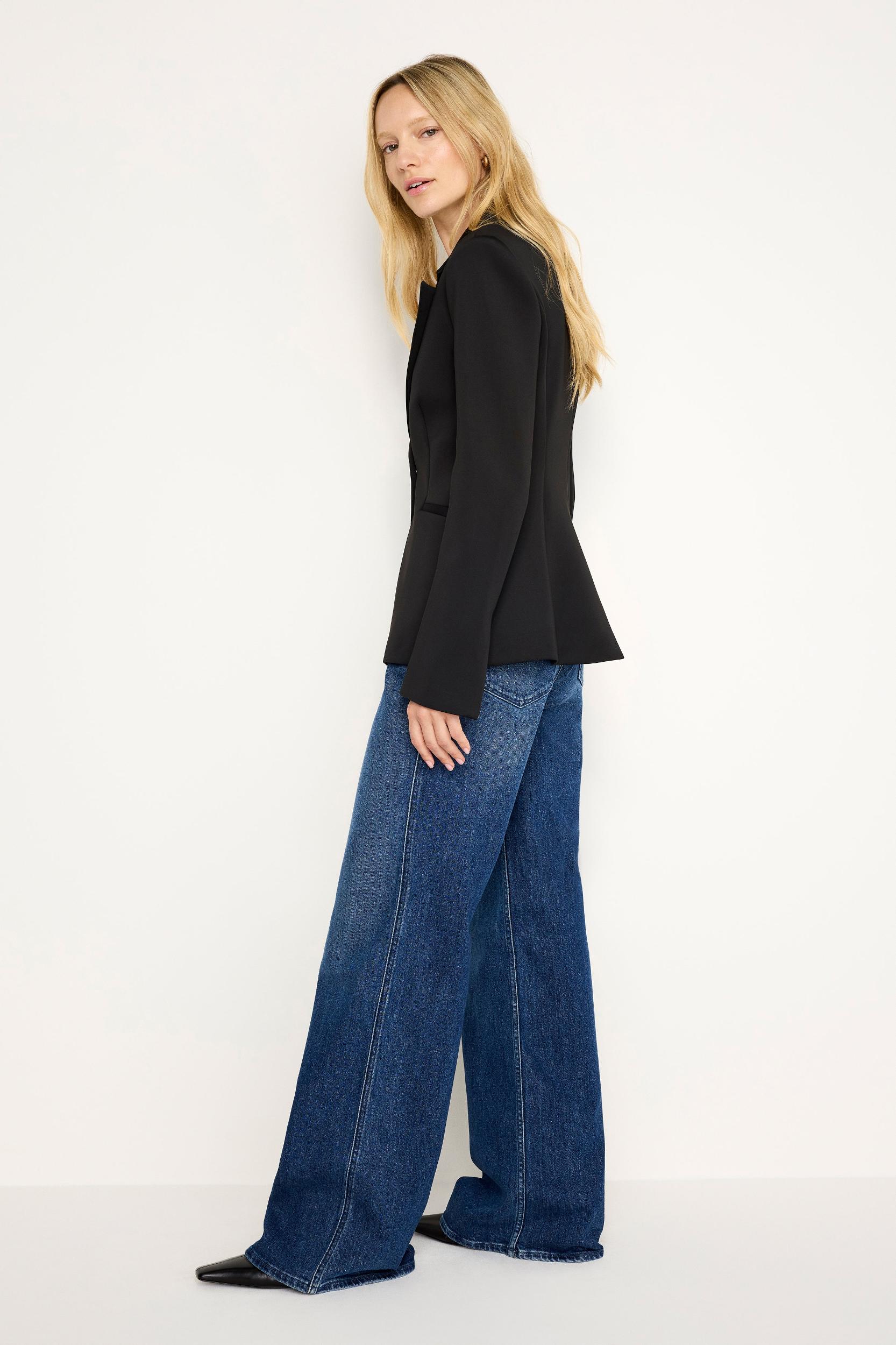 GOOD SKATE WIDE JEANS | BBLUE383 Product Image