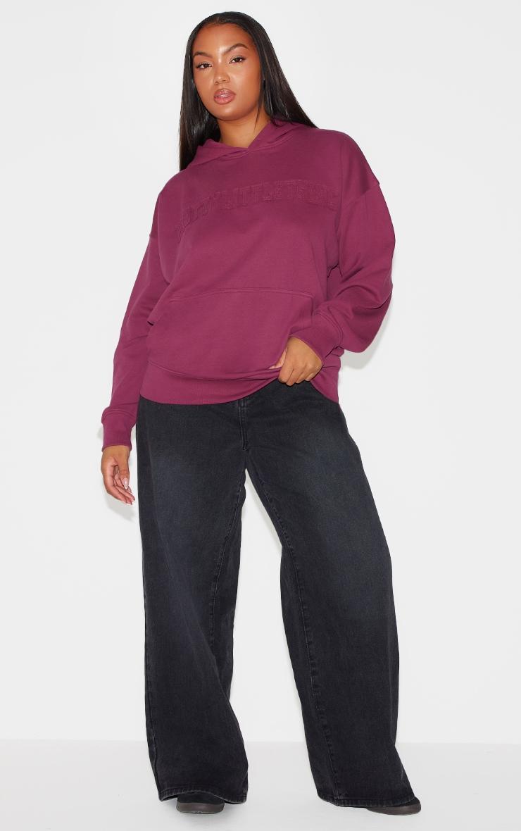 Black Wool Look Batwing Jacket Product Image