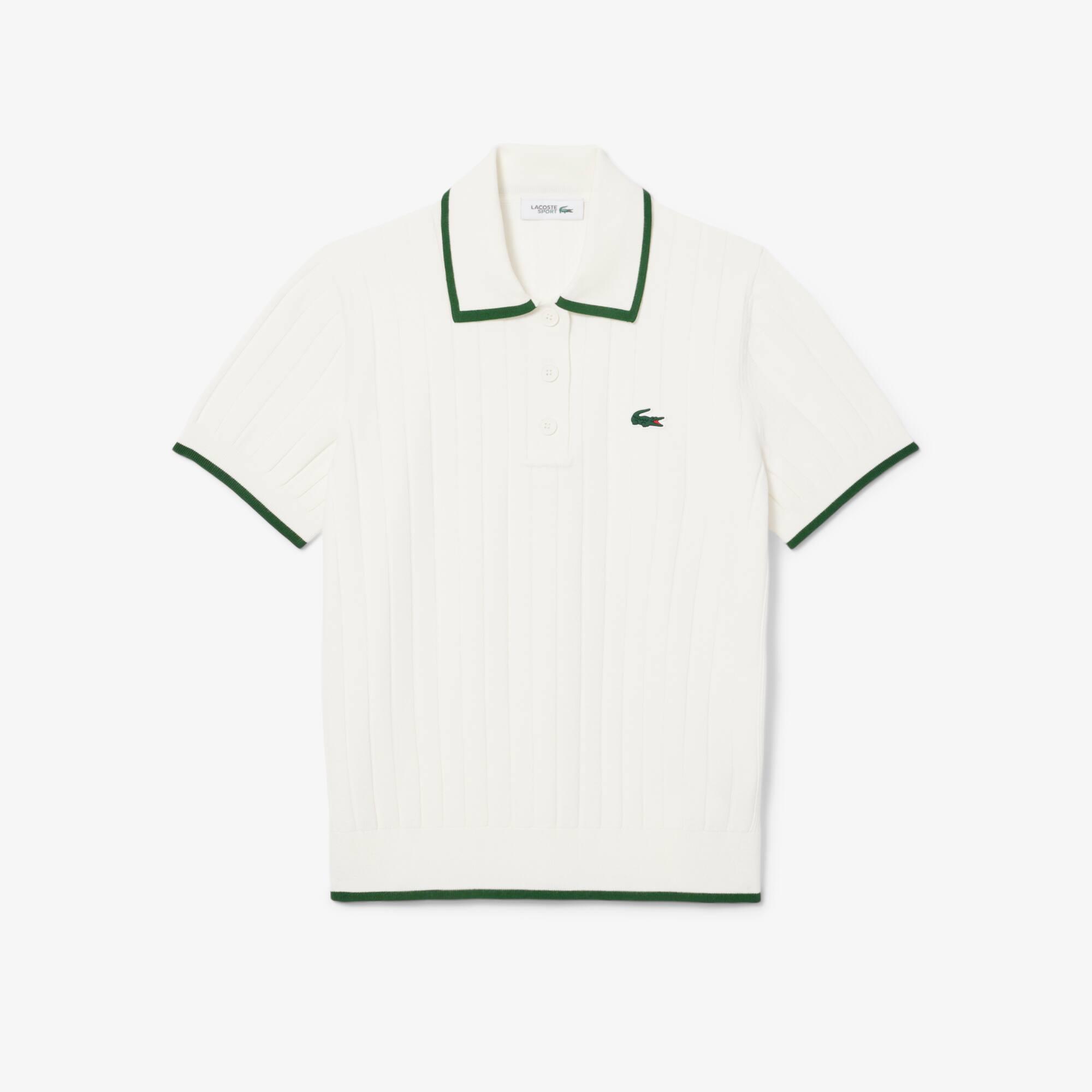 Short Sleeved Polo Collar Golf Sweater Product Image