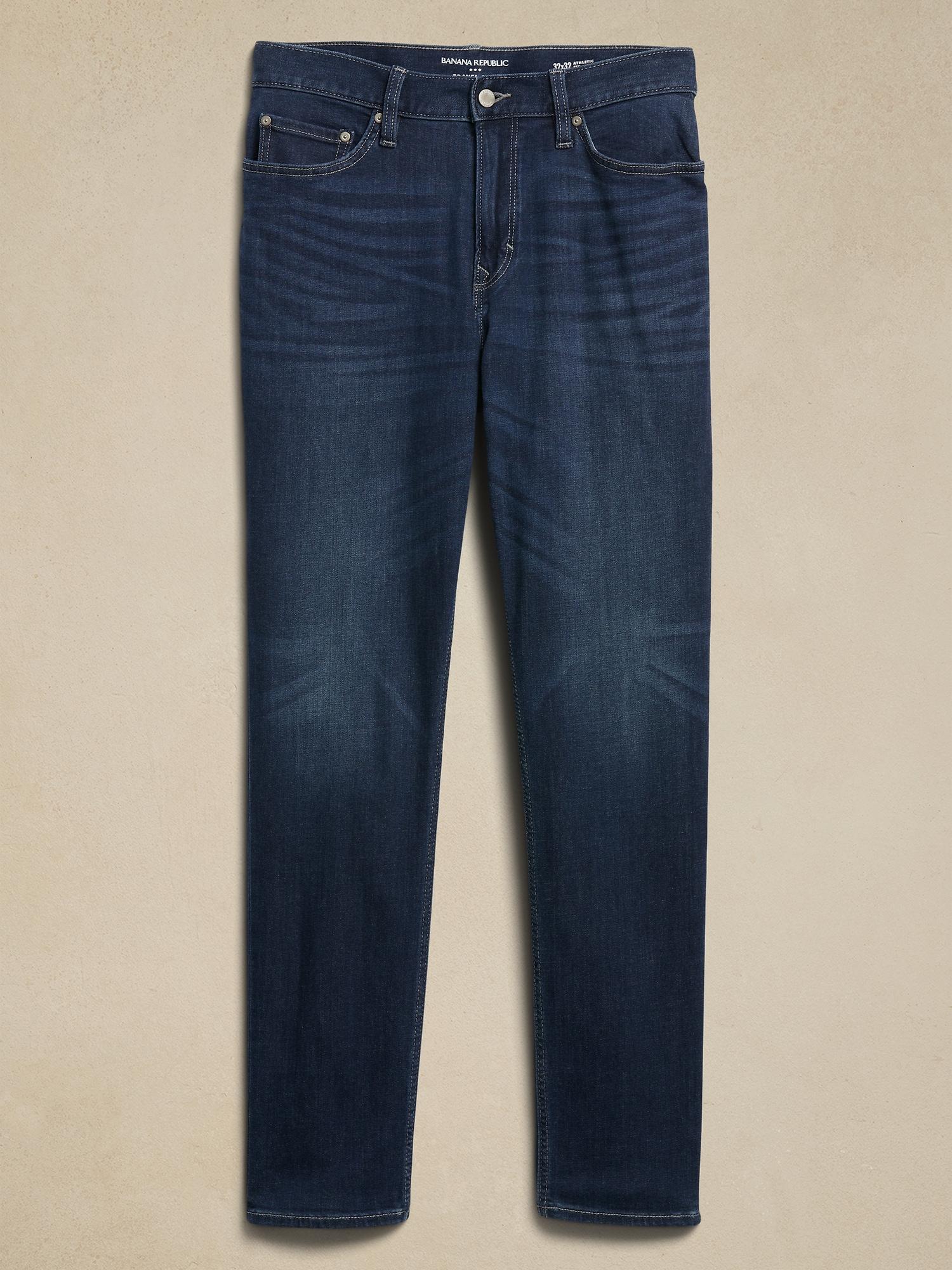 Athletic-Fit Travel Jean Product Image