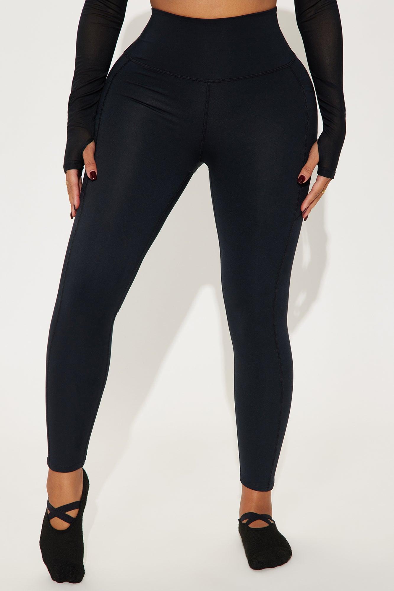 Vital Form 7/8 Elevate Active Legging - Black Product Image