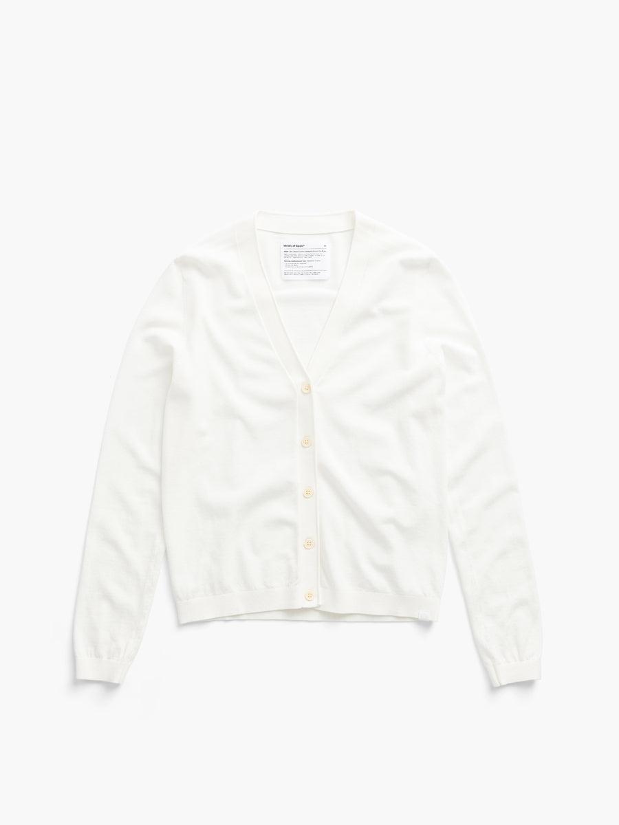 Women's Atlas Air Button-Front Cardigan - Bone Female Product Image