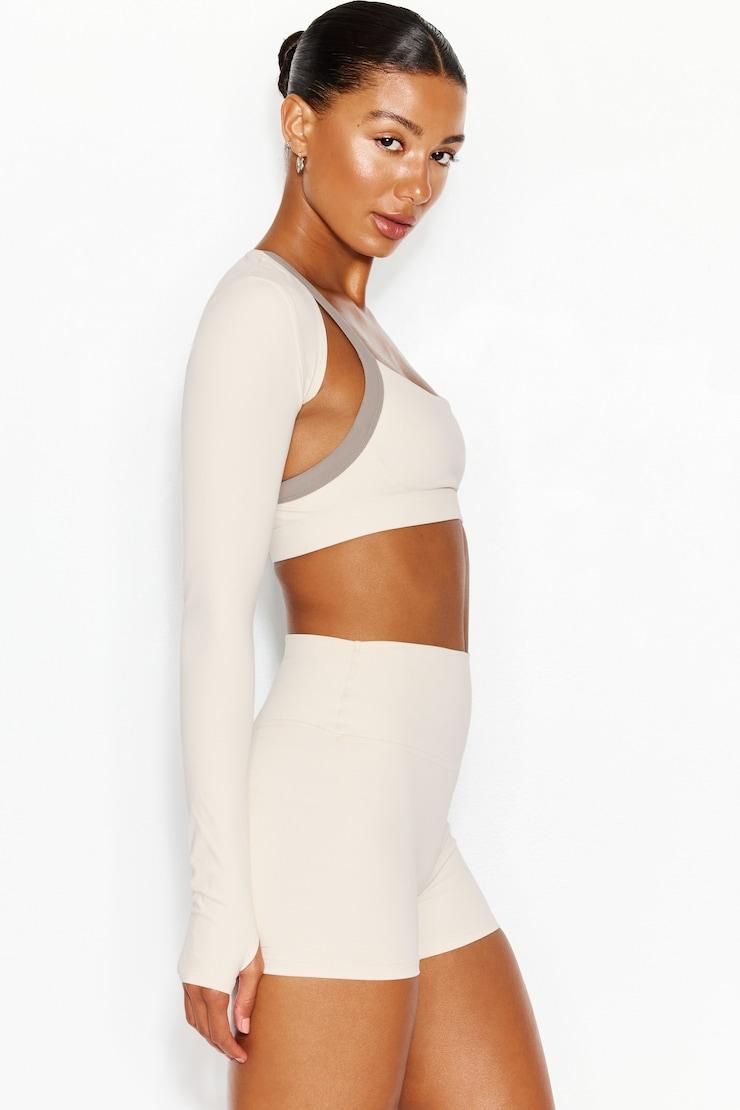 Sleek Plunge Halter Top Product Image