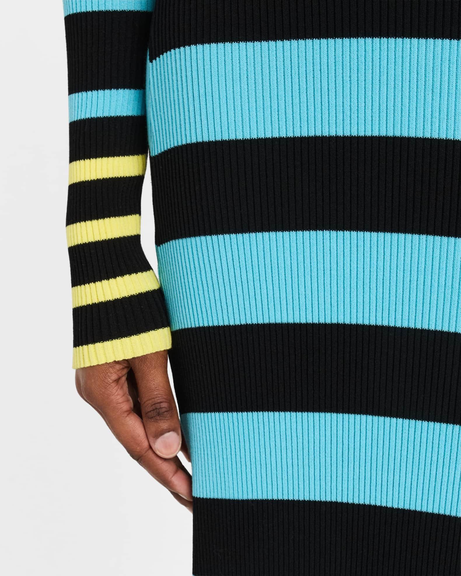 Sam Stripe Long-Sleeve Maxi Dress Product Image