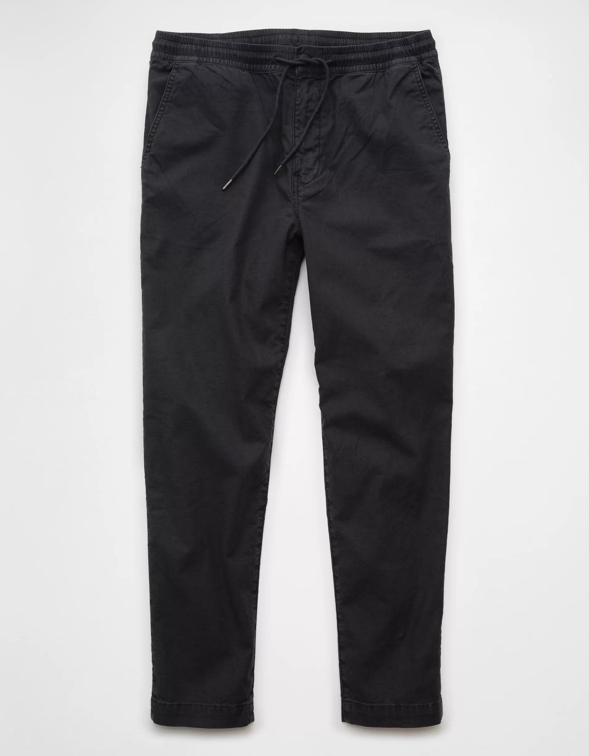 AE Flex Linen-Blend Athletic Fit Pull-On Pant Product Image