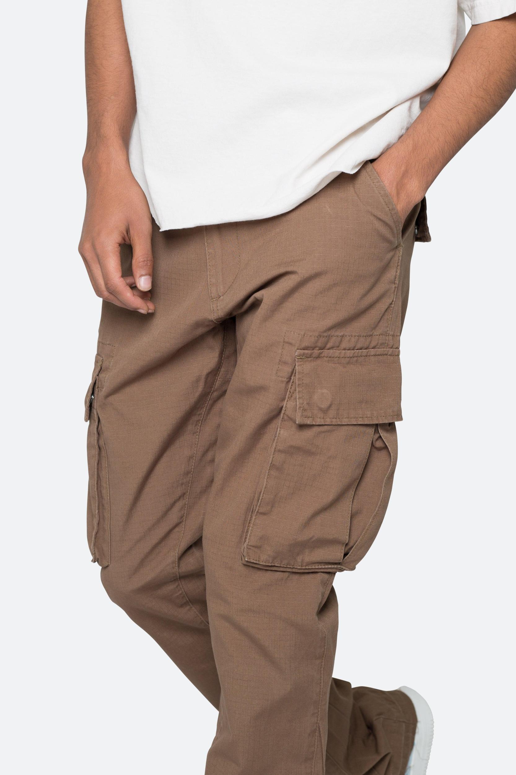 Bootcut Cargo Pants - Chocolate Product Image