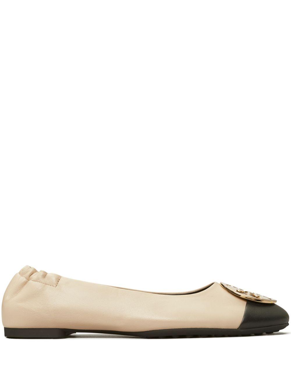 Claire cap-toe ballerina shoes Product Image