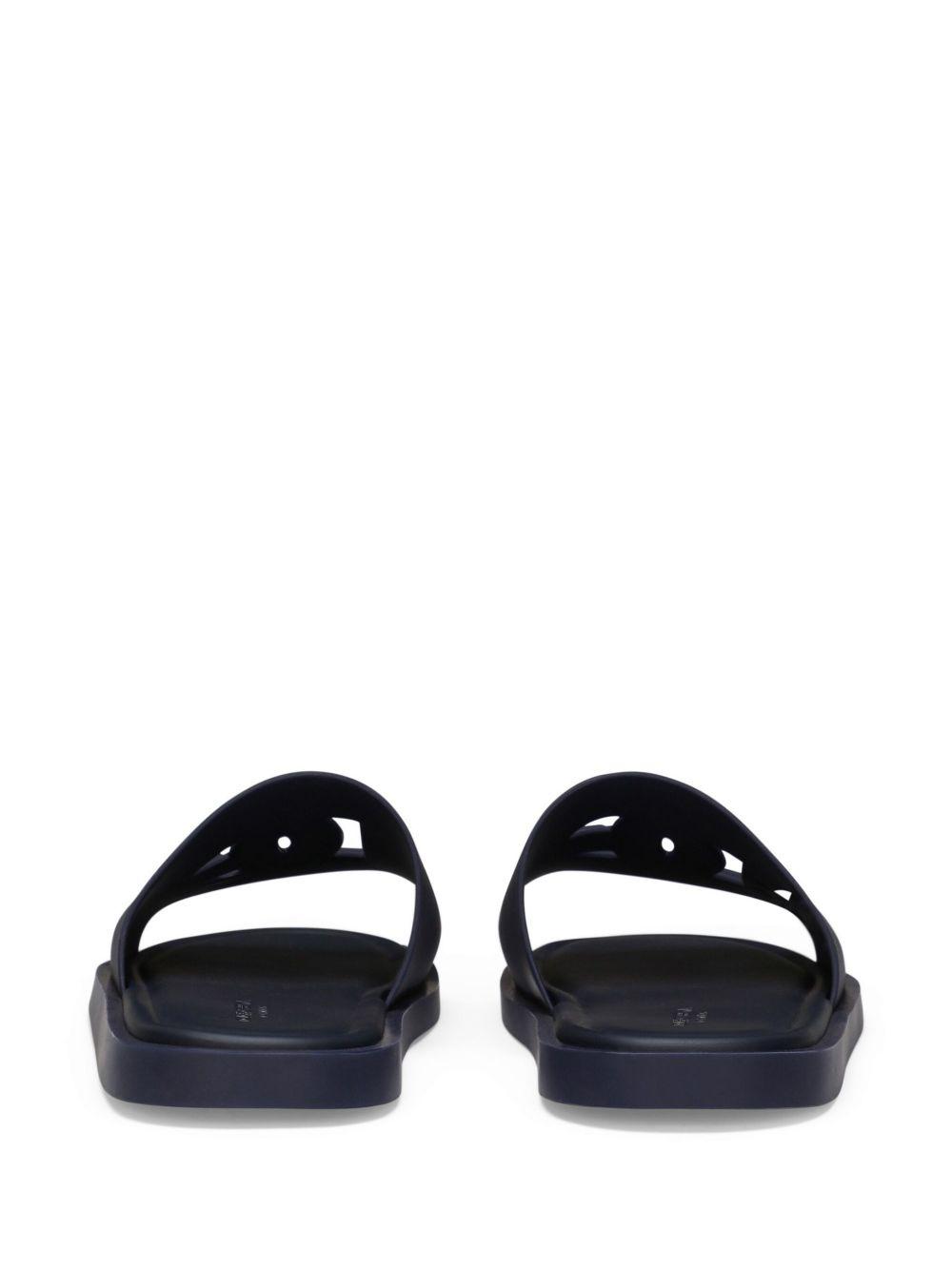 logo-embossed cut-out slides Product Image