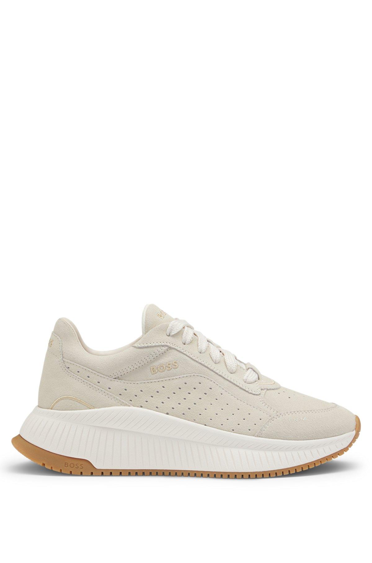 TTNM EVO trainers in suede with perforations Product Image