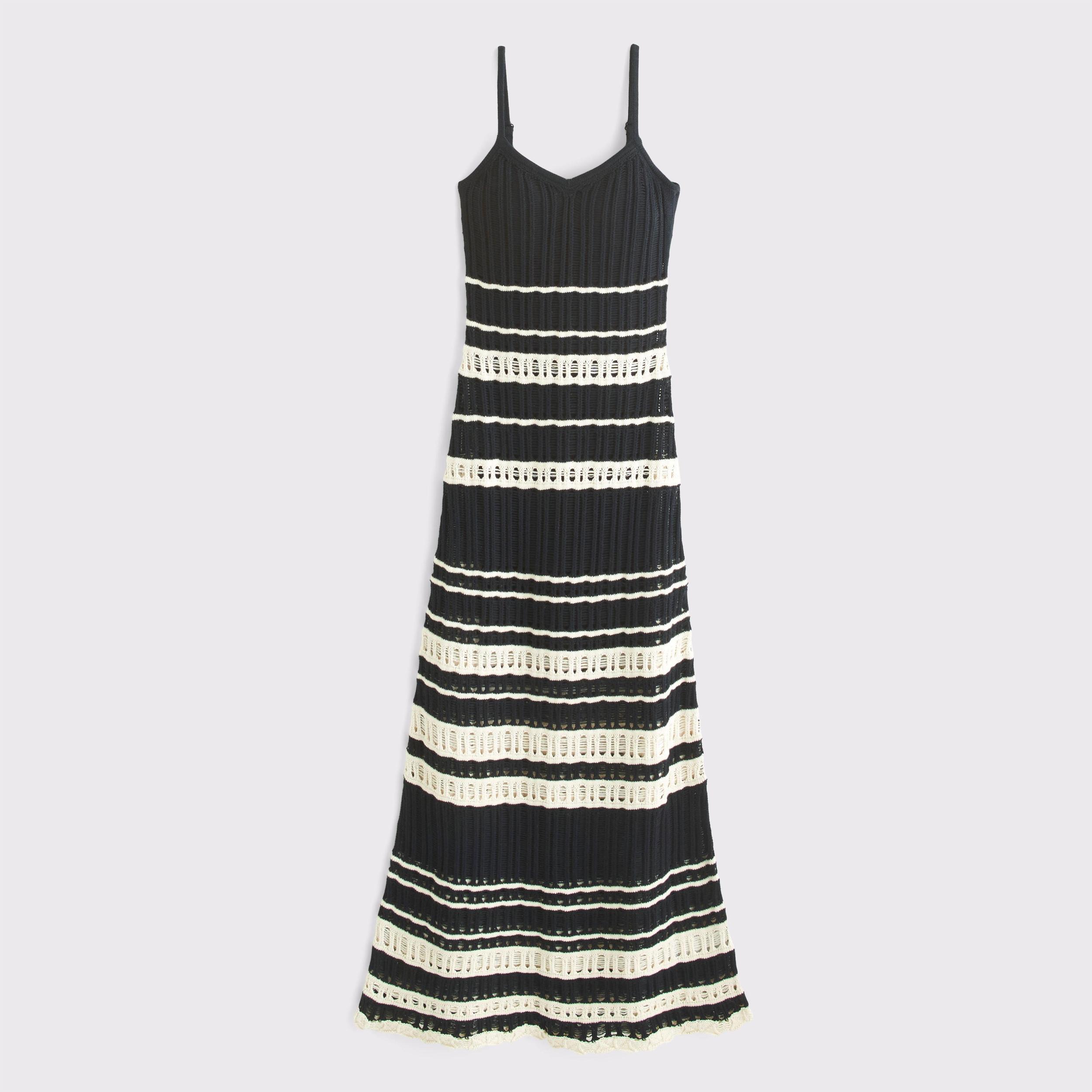 Crochet-Style Maxi Dress Product Image